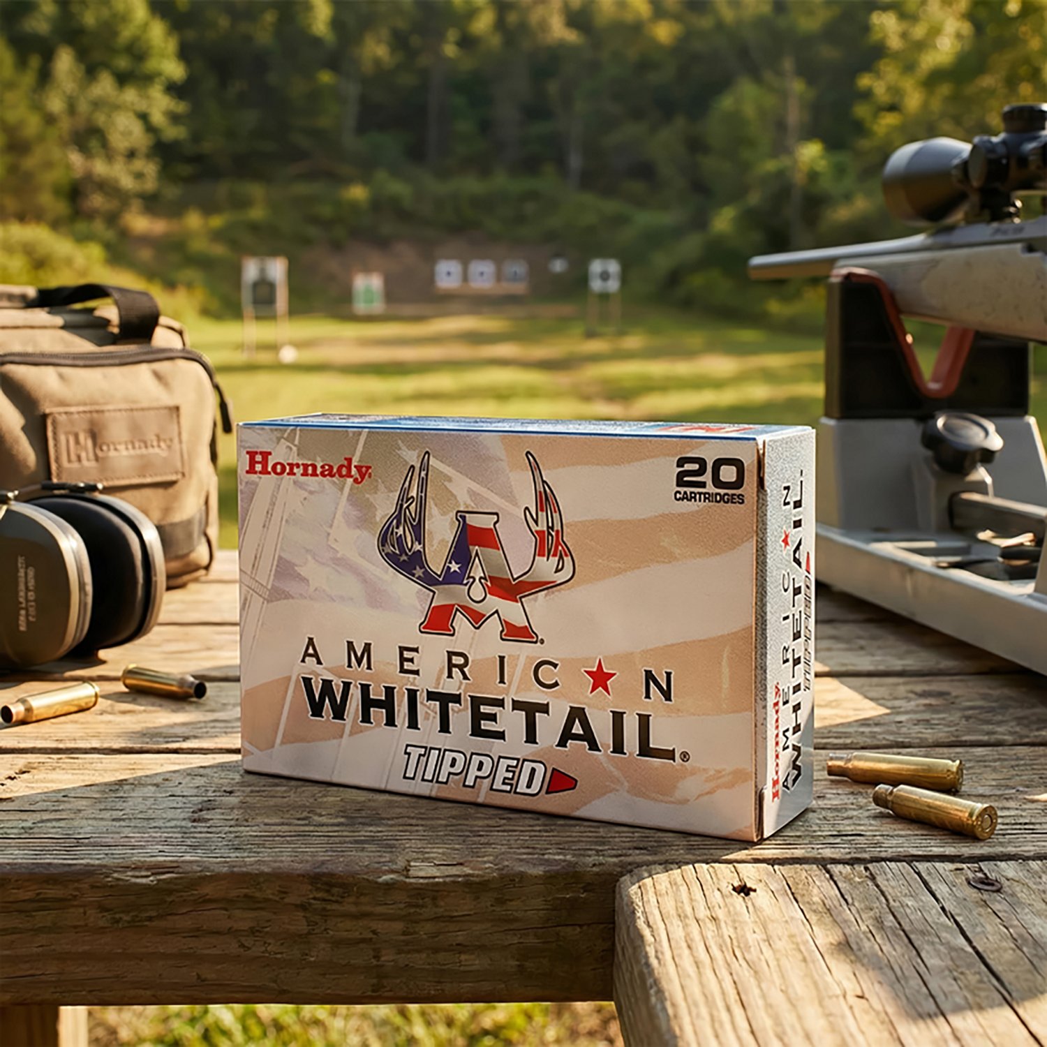 Hornady American Whitetail .243 Win 95-Grain Centerfire Ammunition - 20 Rounds - view number 3
