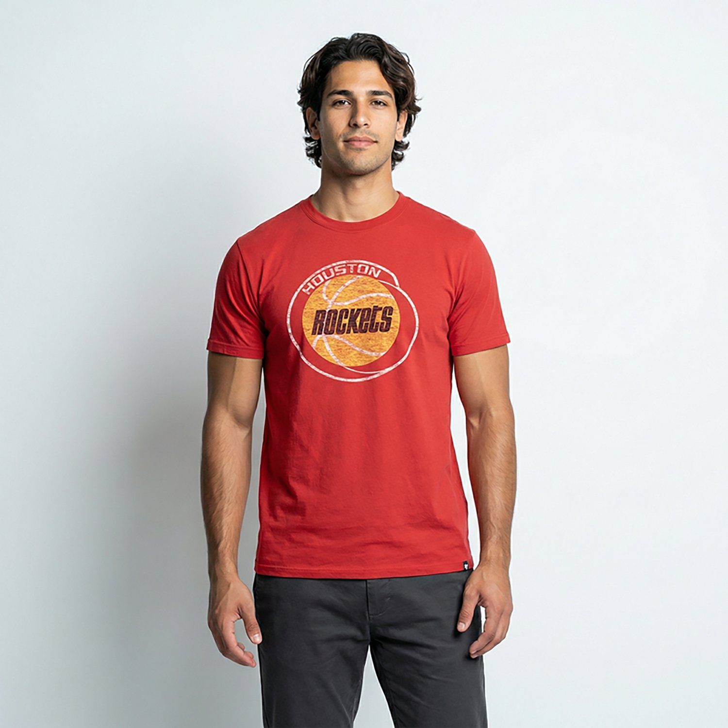 ‘47 Houston Rockets Men’s Hardwood Classics Premier Franklin T-shirt - view number 2