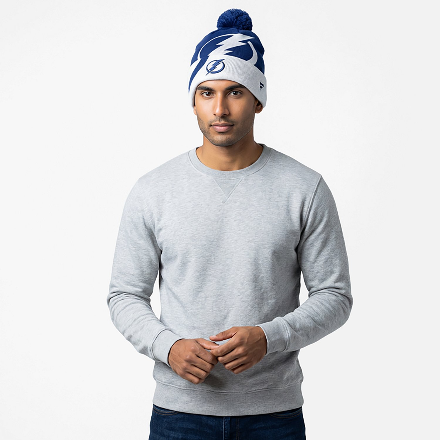 Fanatics Tampa Bay Lightning Block Party Cuffed Beanie - view number 2