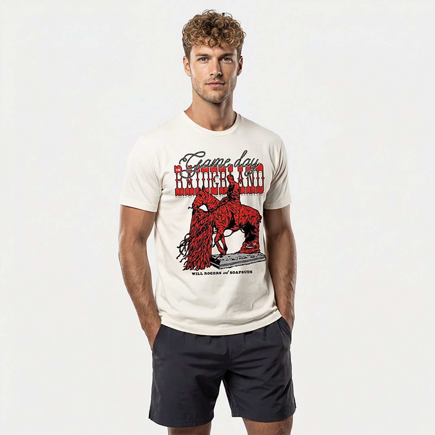 Homefield Men's Texas Tech Red Raiders Will Rogers Tradition Short Sleeve T-shirt - view number 2