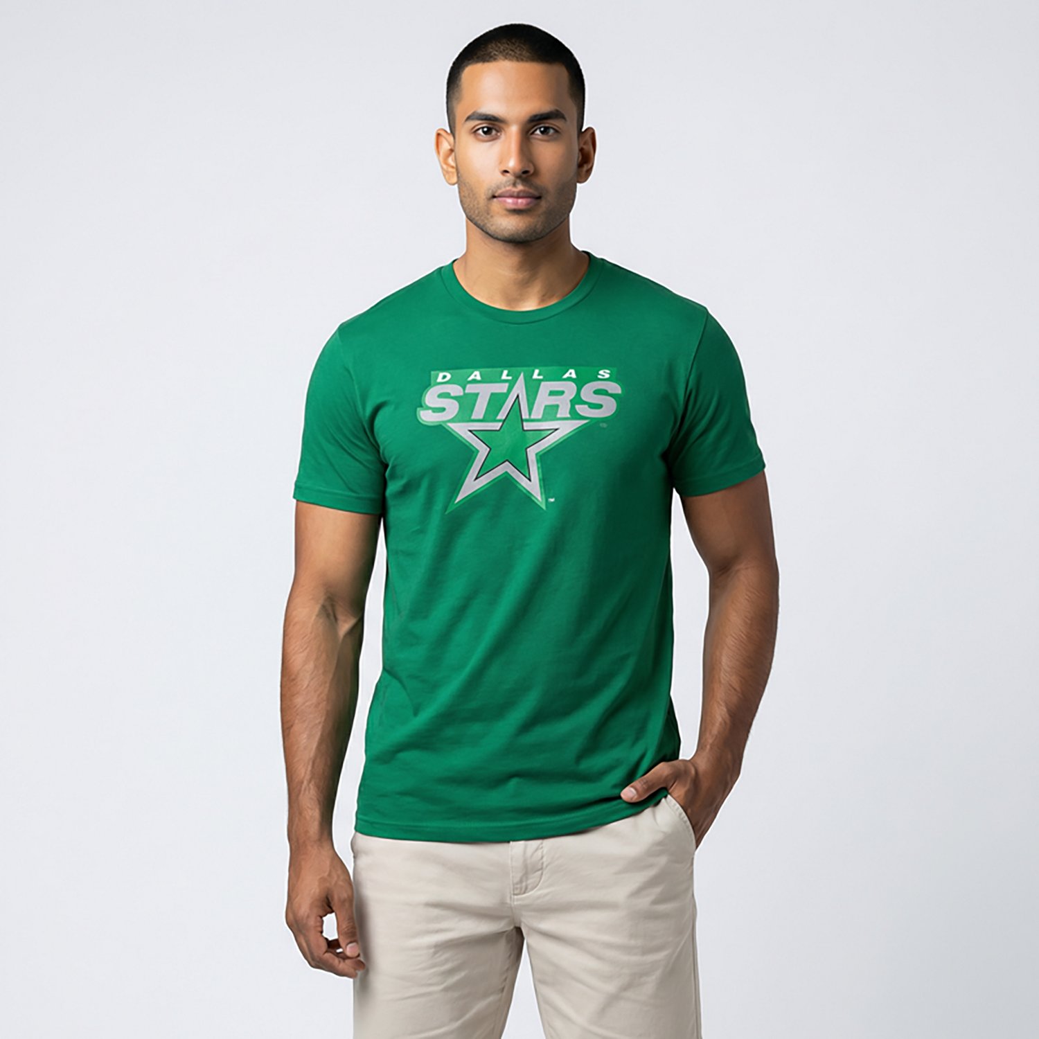 Fanatics Men's Dallas Stars Alt Logo 3 Legacy Graphic T-shirt - view number 2
