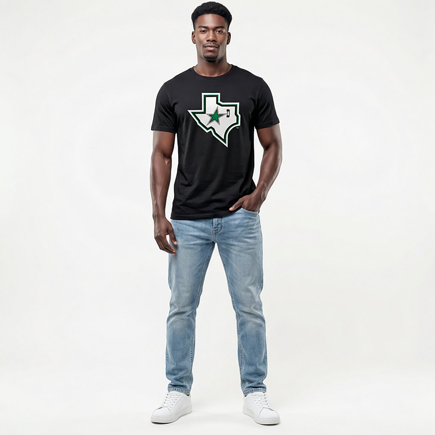 Fanatics Men's Dallas Stars Alt Logo 4 Legacy Graphic T-shirt