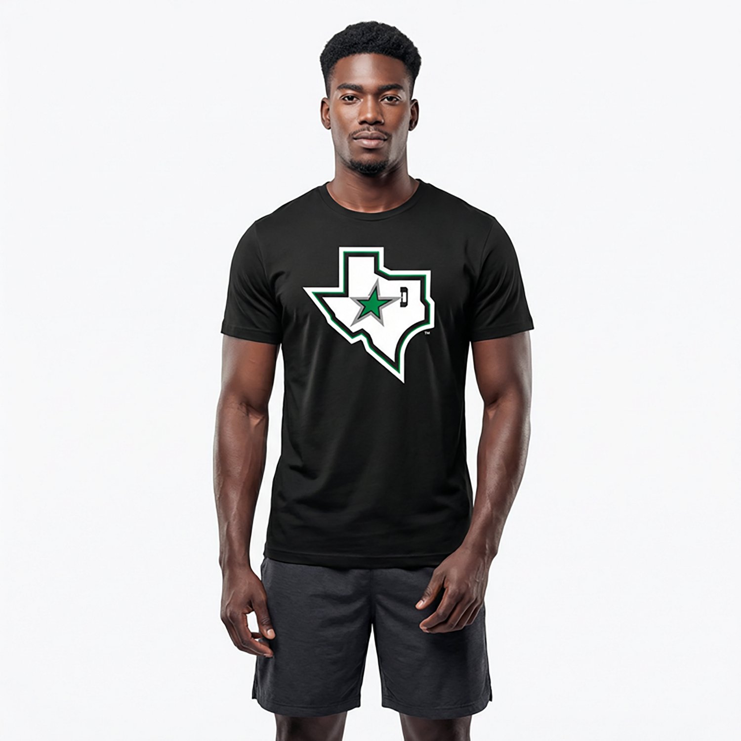 Fanatics Men's Dallas Stars Alt Logo 4 Legacy Graphic T-shirt - view number 2