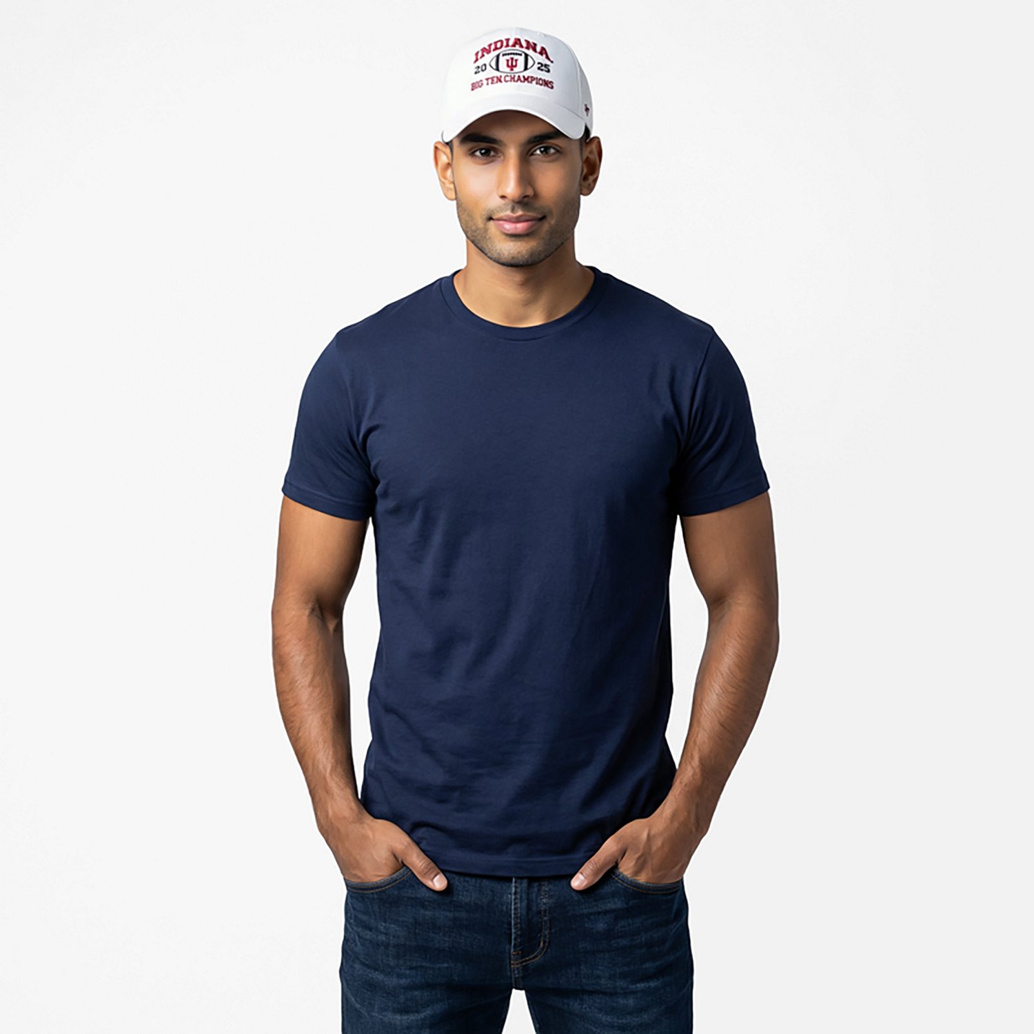 '47 Adults' Indiana Hoosiers 2025 Big Ten Champs Clean Up Cap - view number 2