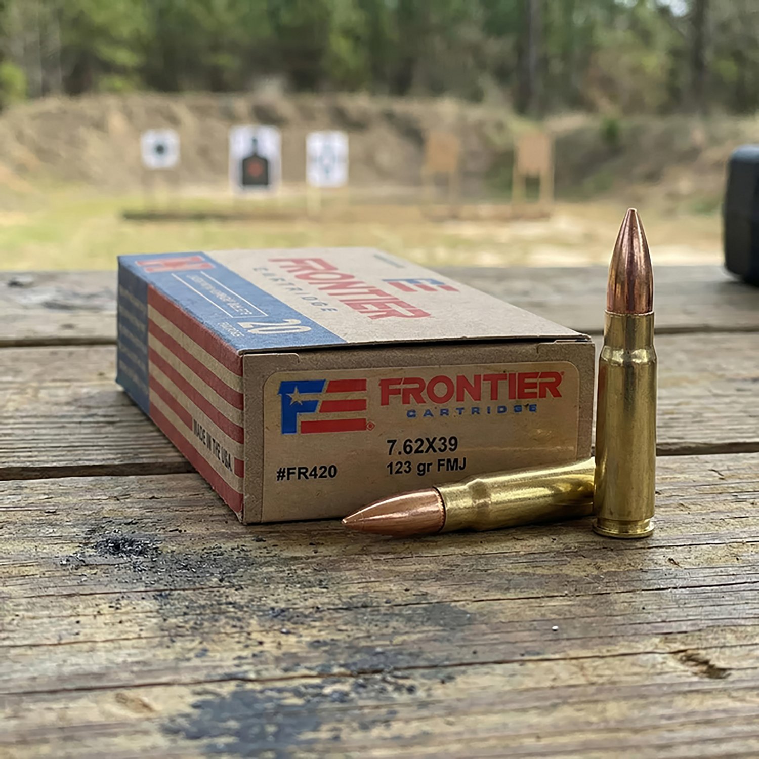 Hornady 7.62x39 123 gr FMJ 123-Grain Frontier Cartridges - 20 Rounds - view number 2