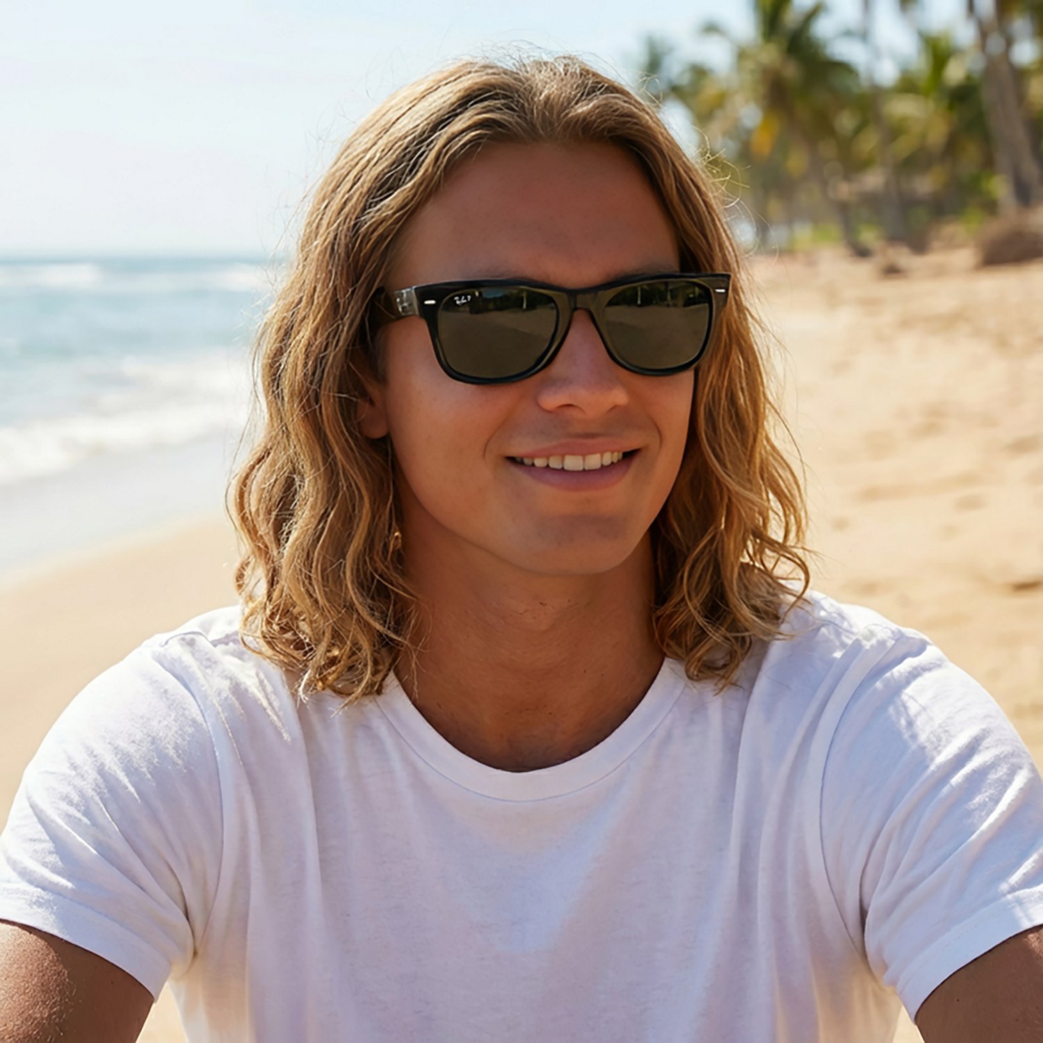 Ray-Ban Adults' Mega Wayfarer II Sunglasses - view number 7