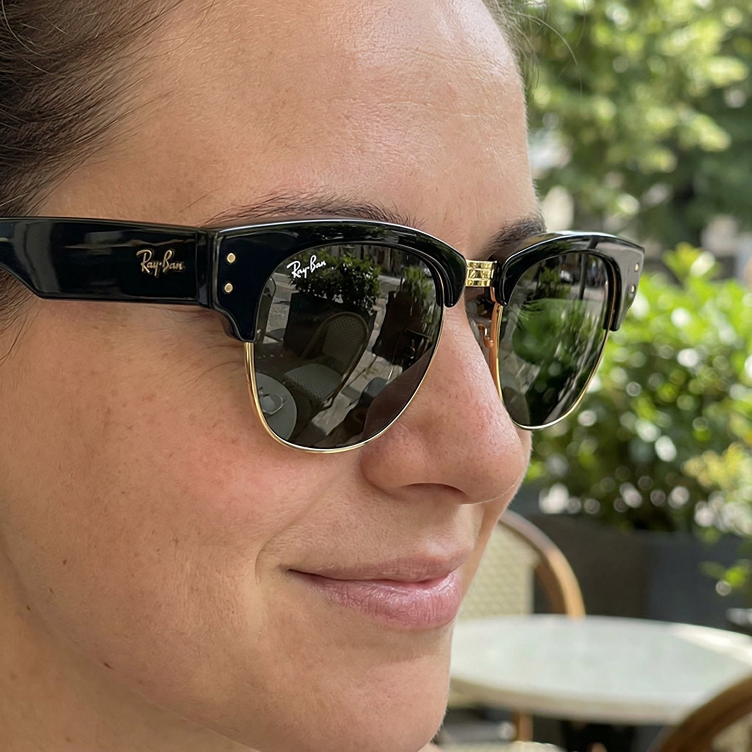 Ray-Ban Adults' Mega Clubmaster Sunglasses - view number 7