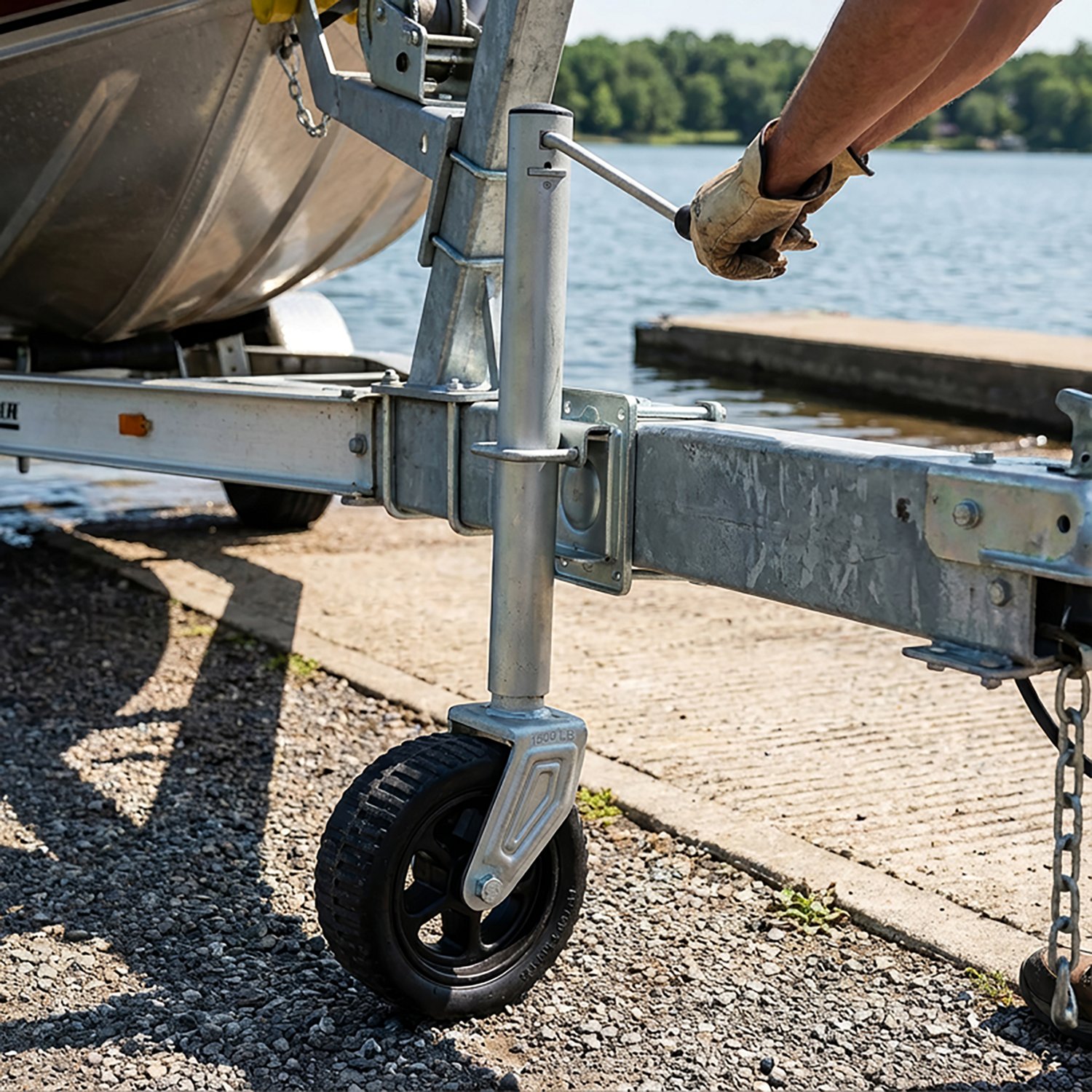 Marine Raider 1,500 lb. Swing-Up Trailer Jack - view number 2