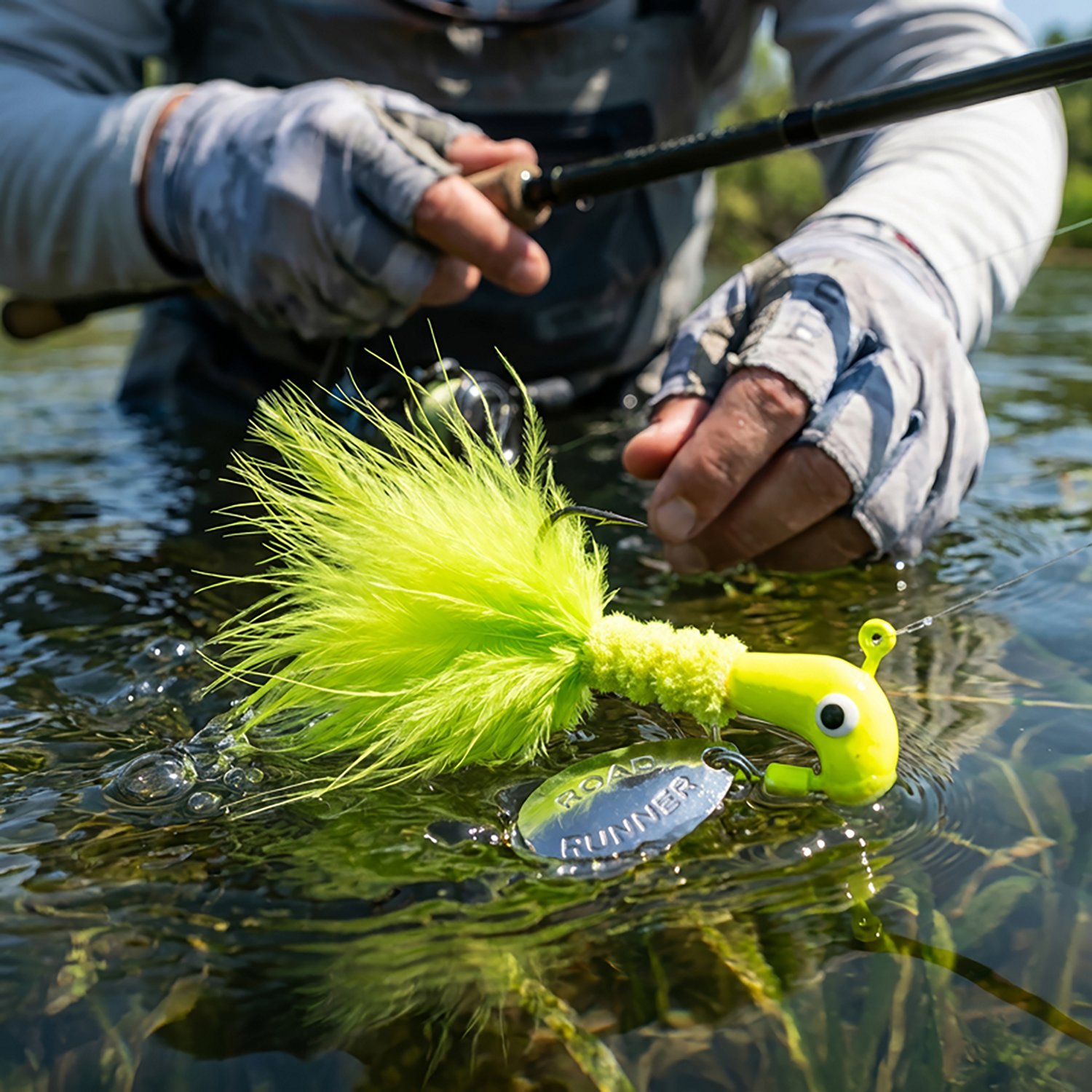 Blakemore Original 1/4 oz Road Runner® Marabou Jigs 2-Pack - view number 2