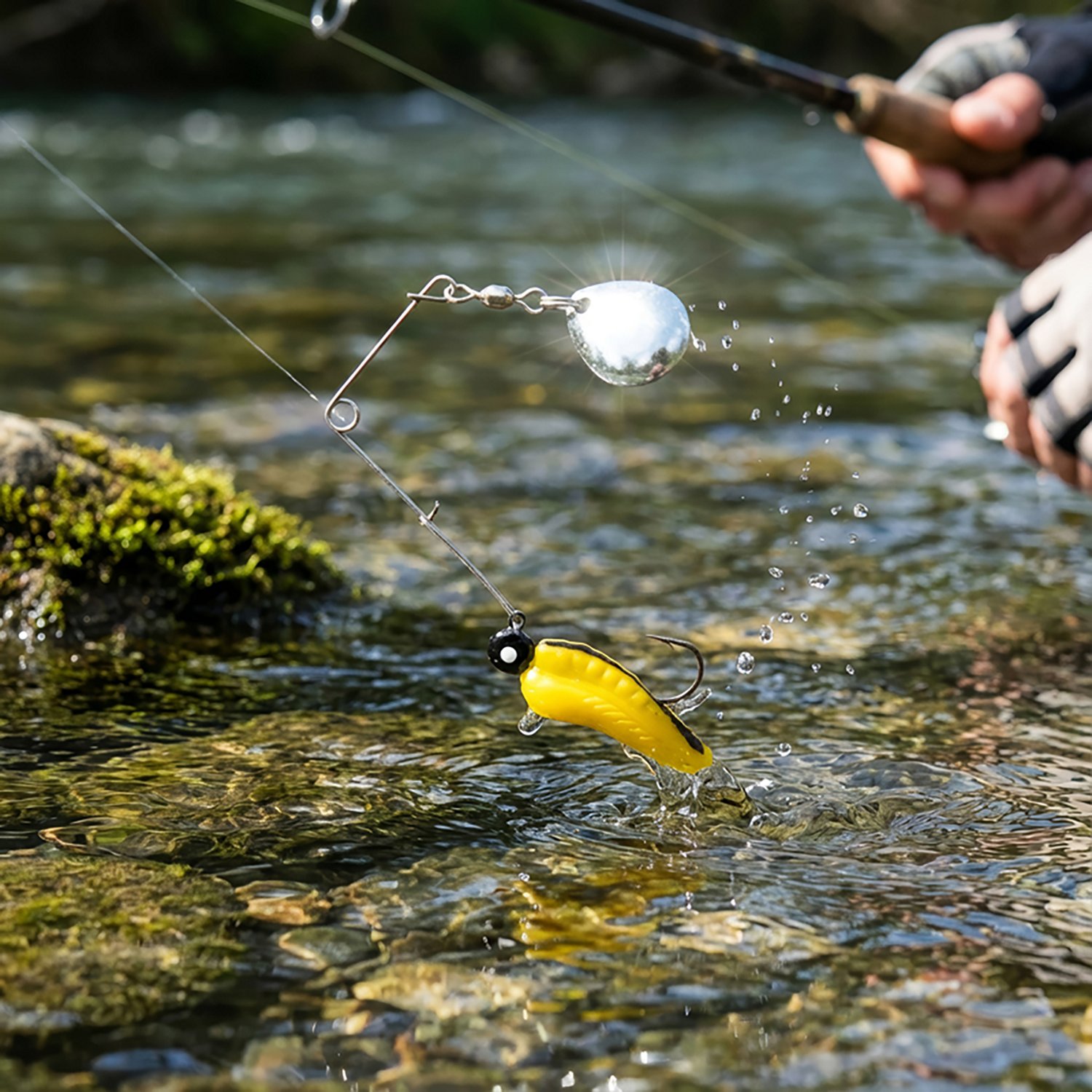 Johnson Beetle Spin Lure