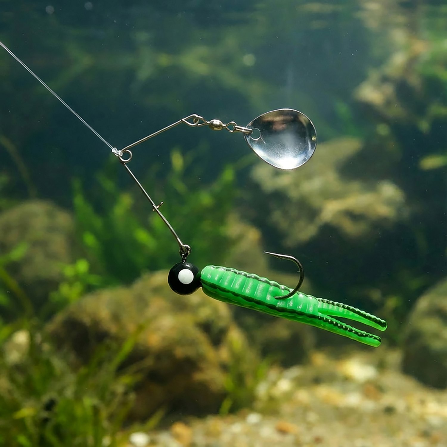 Johnson Beetle Spin 1/4 oz Lure - view number 2