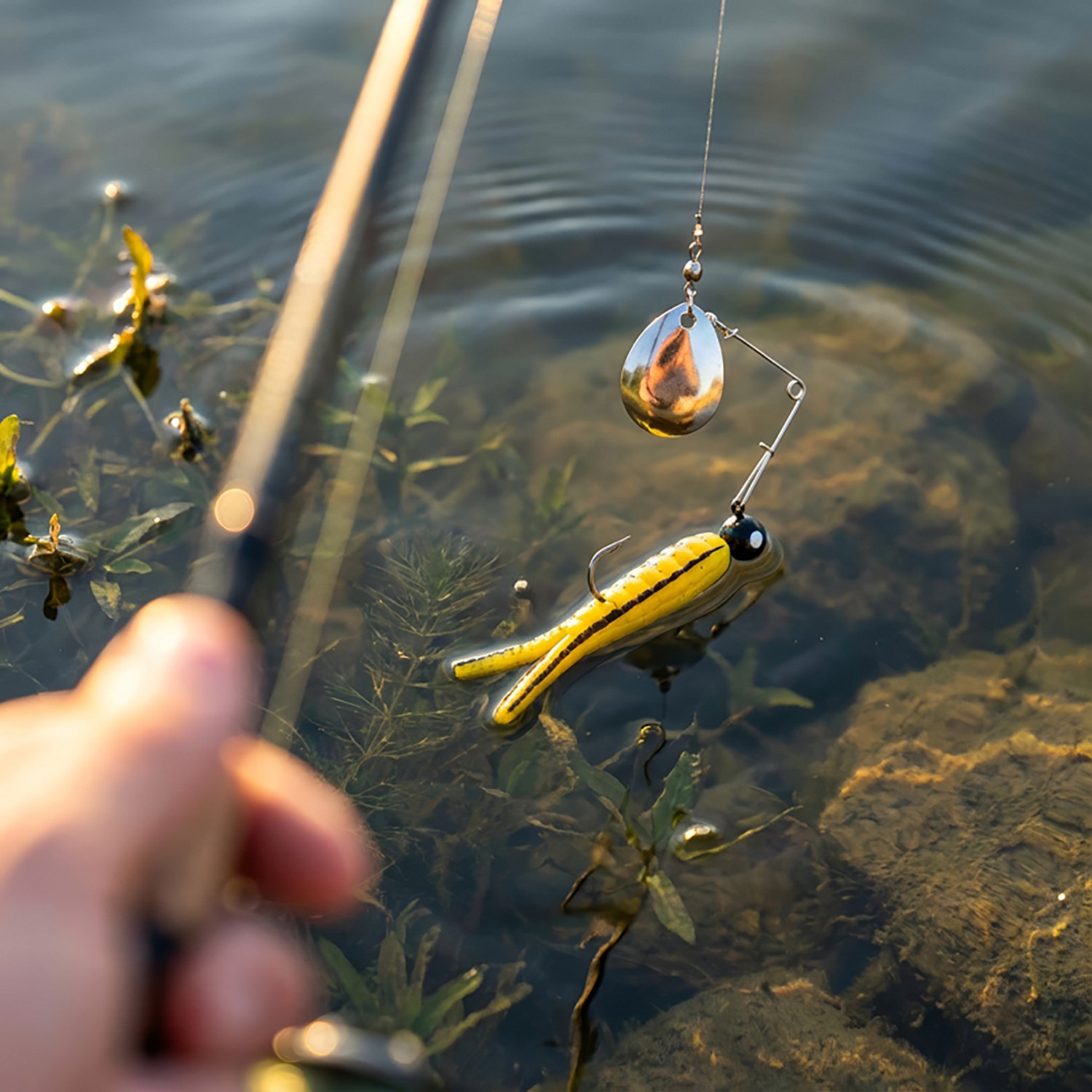 Johnson Beetle Spin 1/4 oz Lure - view number 2