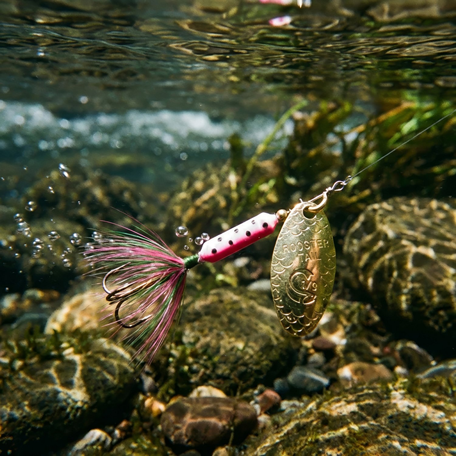 Yakima Rooster Tail 1/16 oz. Spinnerbait - view number 2