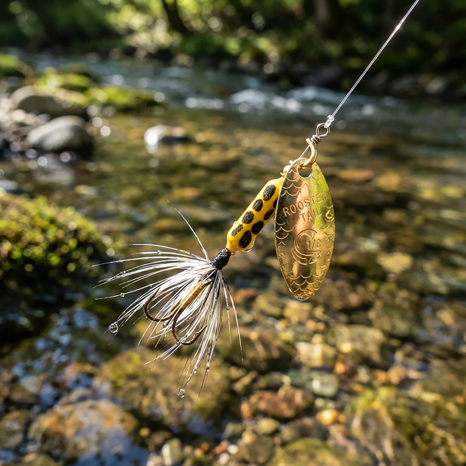 Yakima Rooster Tail 1/16 oz. In-Line Spinner - view number 2