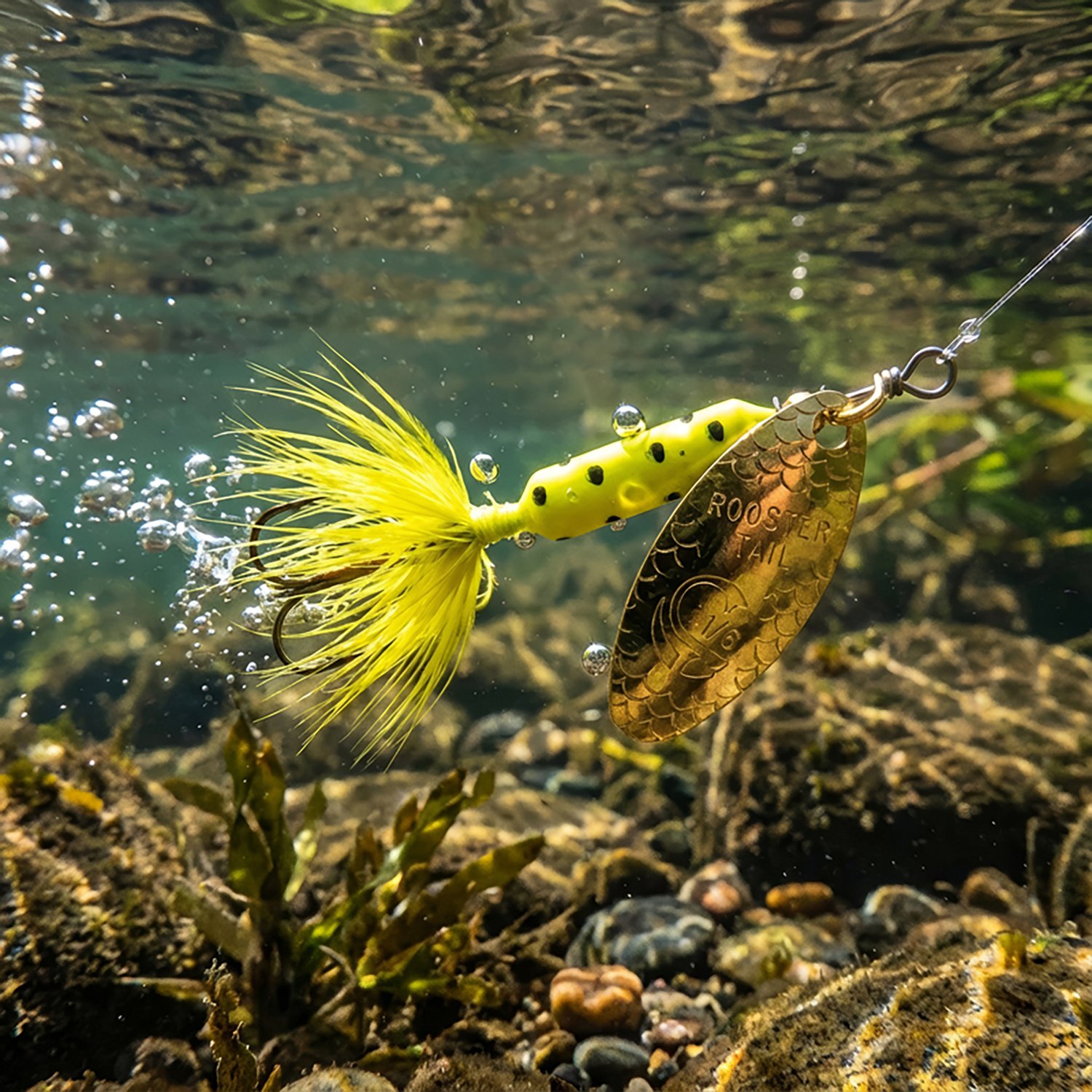 Yakima Rooster Tail 1/16 oz. In-Line Spinner - view number 2