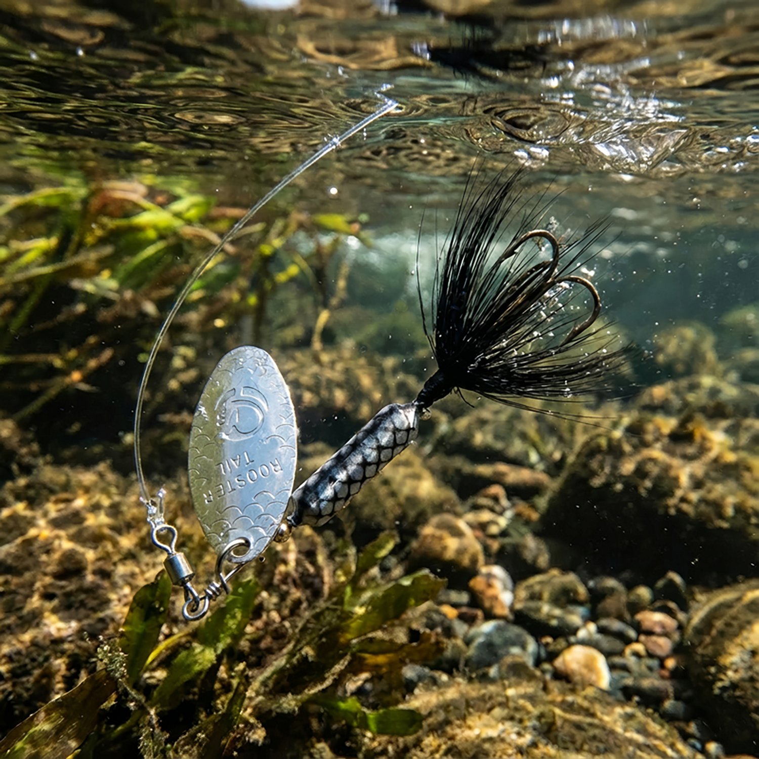 Yakima Rooster Tail 1/8 oz. Spinnerbait - view number 2