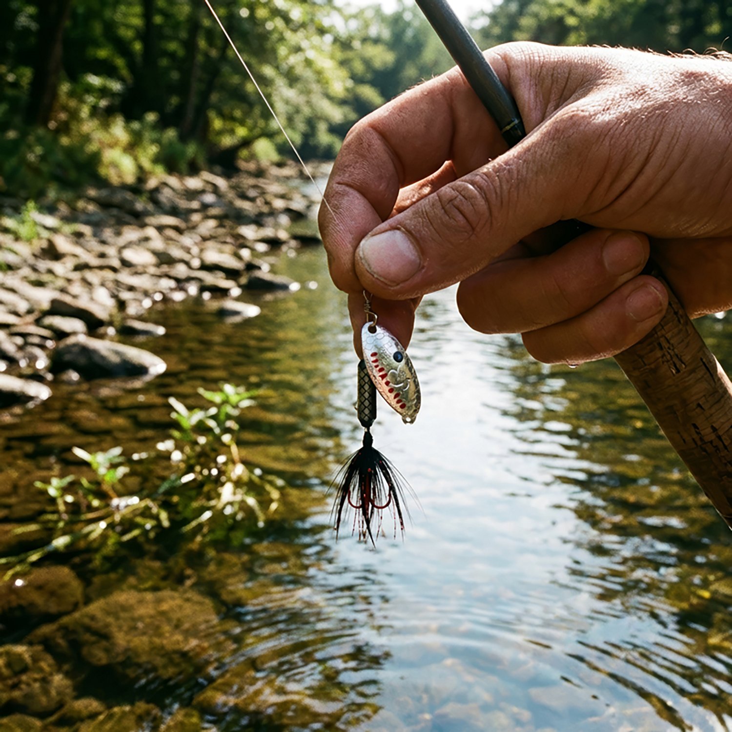 Worden's Rooster Tail 1/8 oz In-Line Spinner                                                                                     - view number 2