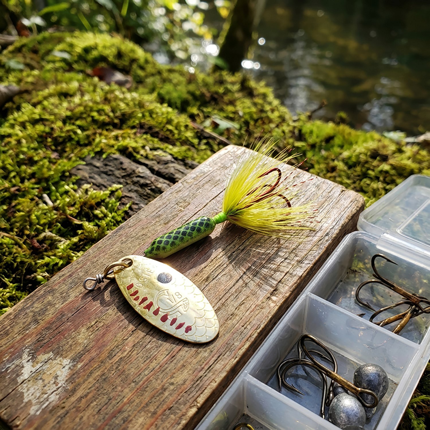 Worden's Rooster Tail 1/8 oz In-Line Spinner                                                                                     - view number 2