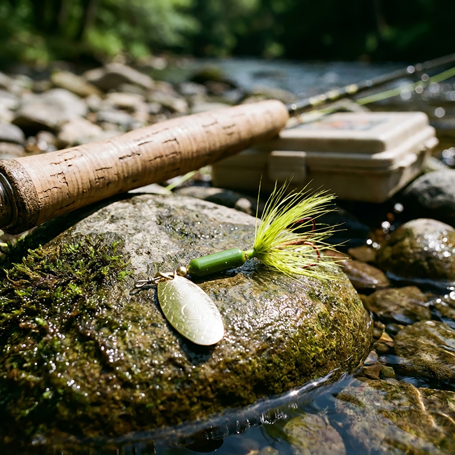 Worden's Rooster Tail 1/8 oz In-Line Spinner                                                                                     - view number 2