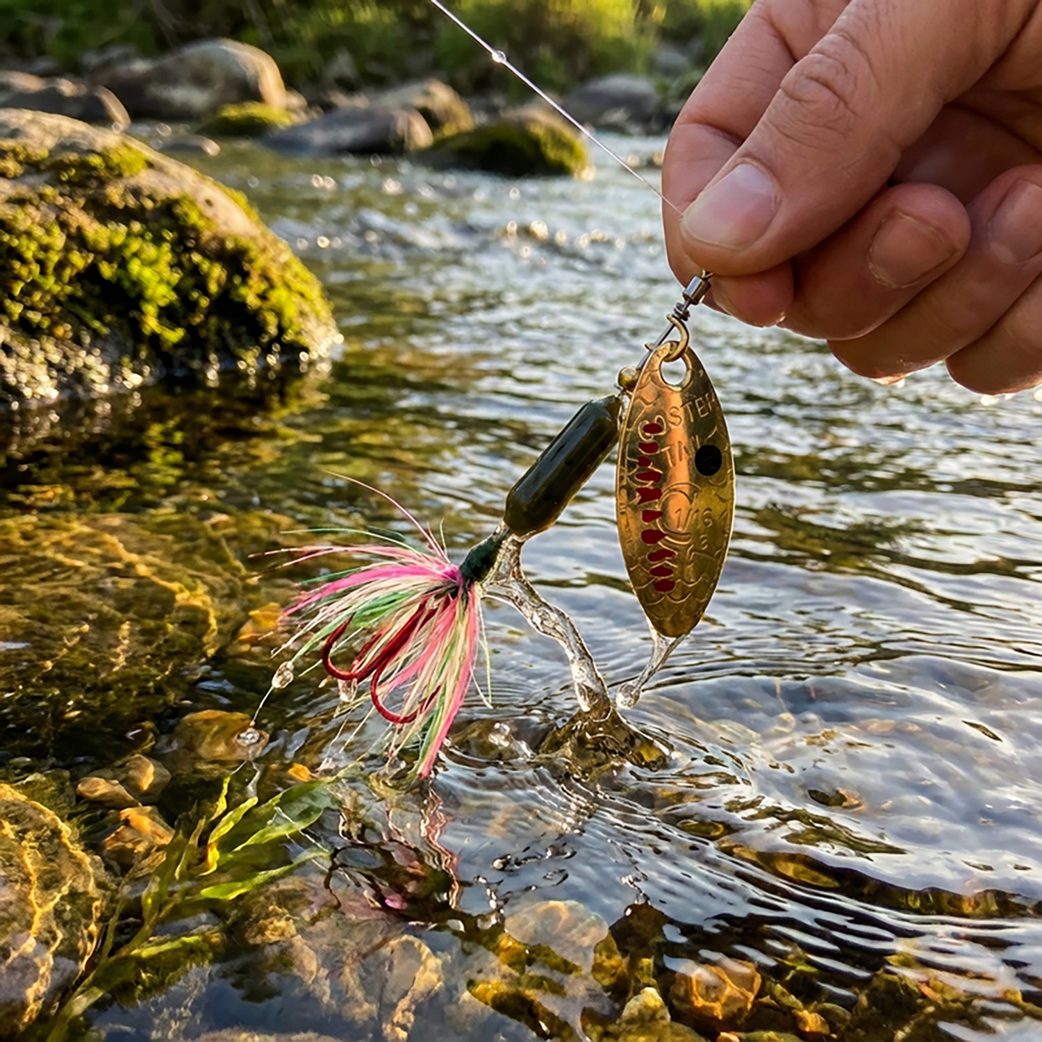 Worden's Rooster Tail 1/8 oz In-Line Spinner                                                                                     - view number 2