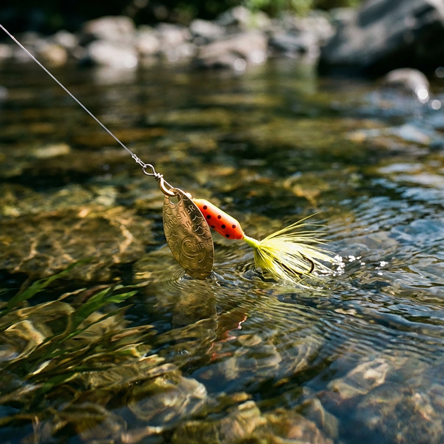Worden's Rooster Tail 1/16 oz In-Line Spinner                                                                                    - view number 2