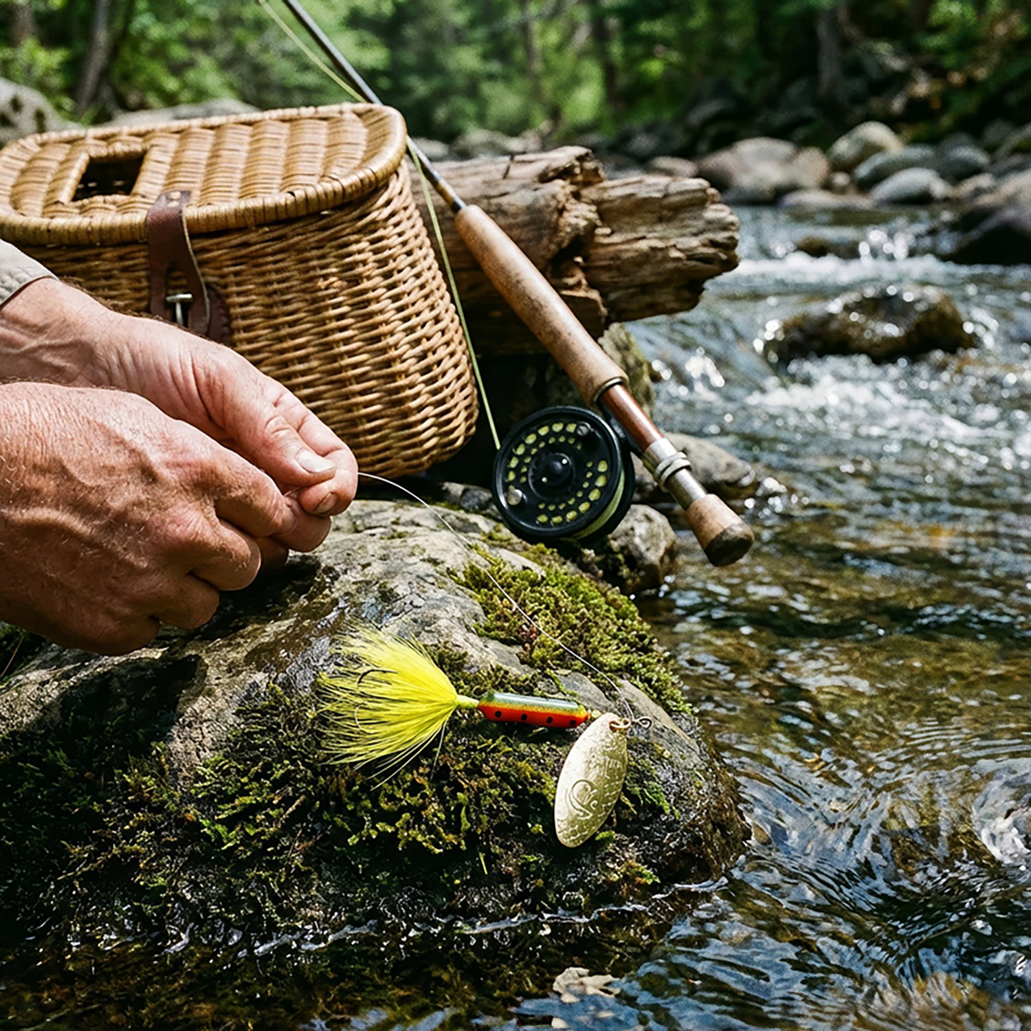 Worden's Rooster Tail 1/16 oz In-Line Spinner                                                                                    - view number 2