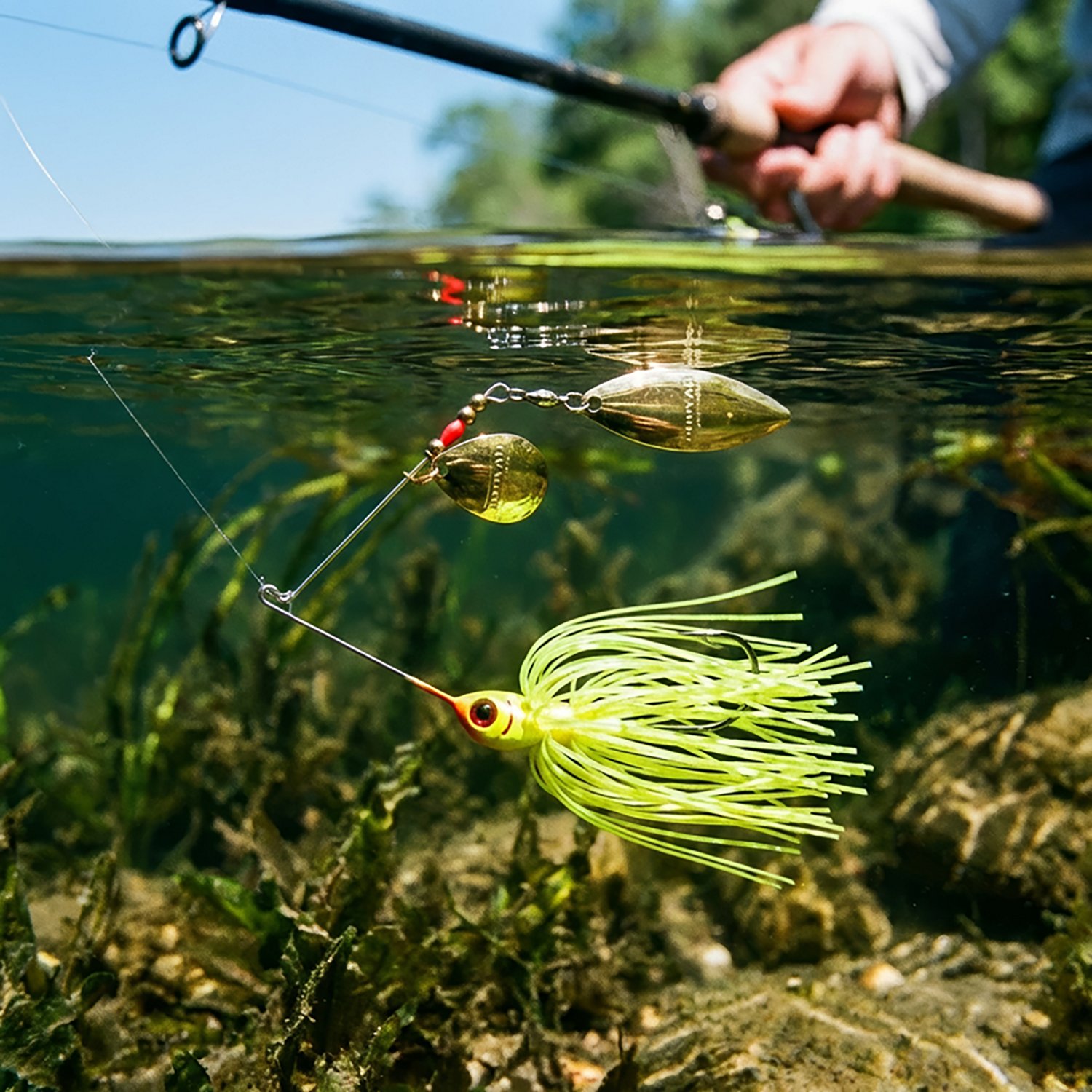 BOOYAH 3/8 oz Tandem Blade Spinnerbait - view number 2