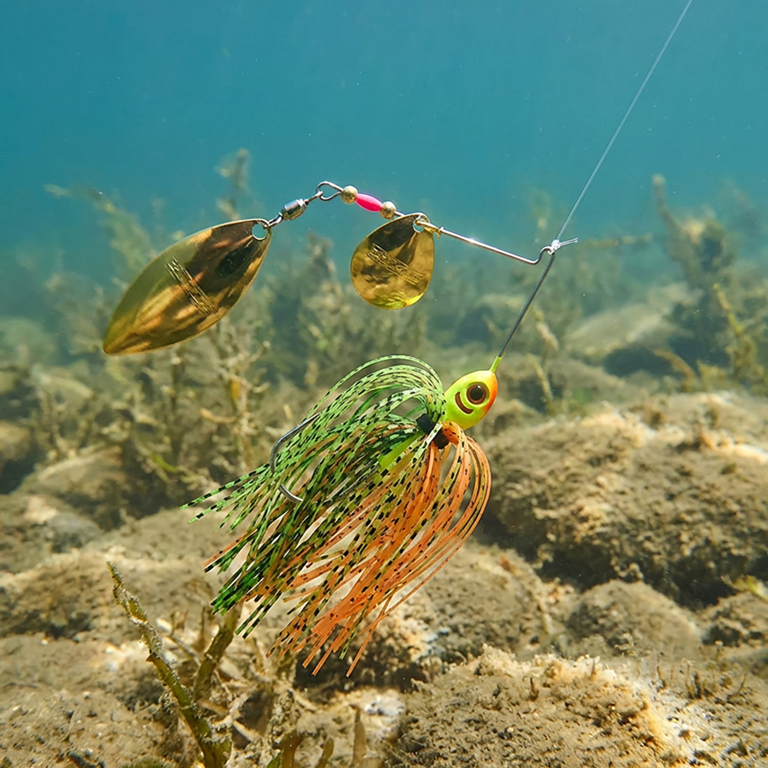 BOOYAH 1/4 Oz Tandem Blade Spinnerbait                                                                                           - view number 2