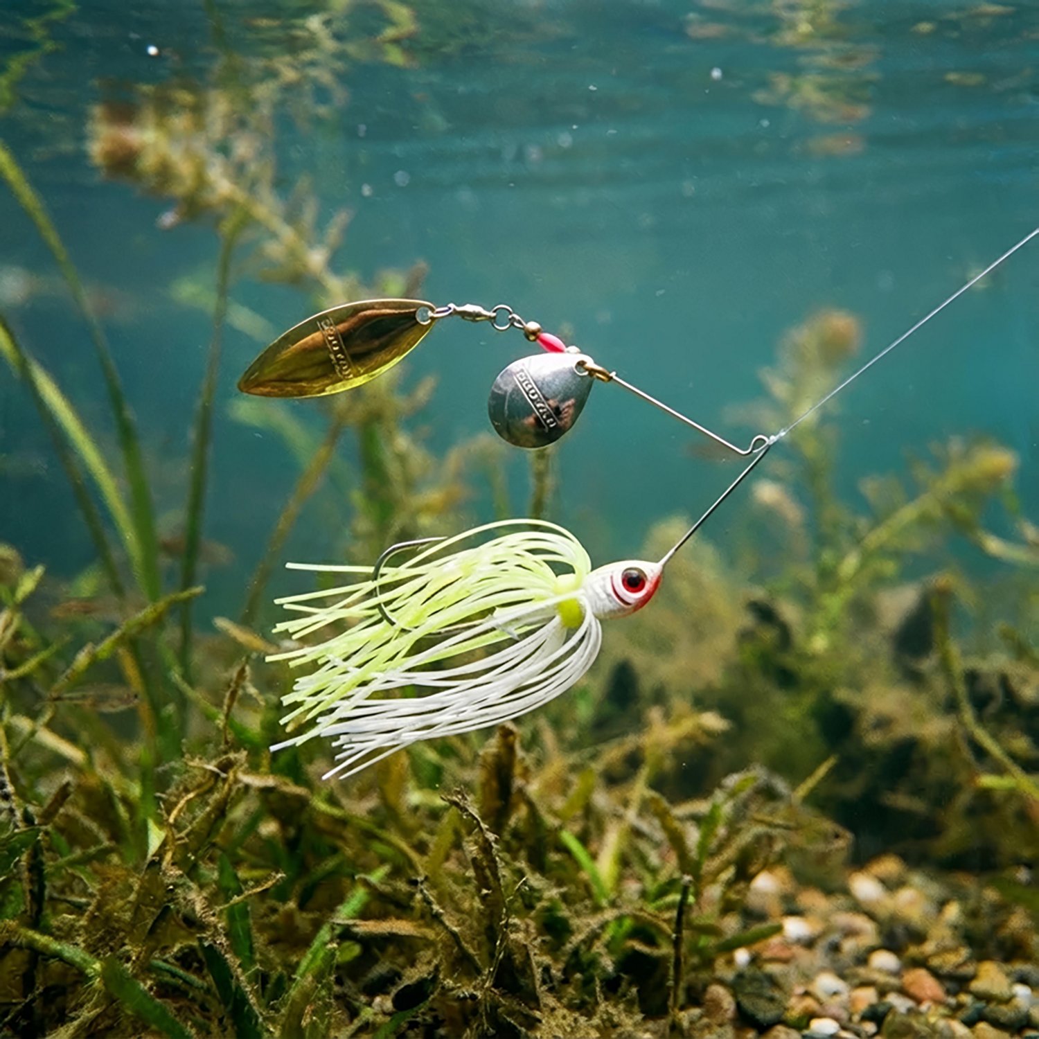 BOOYAH 1/4 Oz Tandem Blade Spinnerbait                                                                                           - view number 2