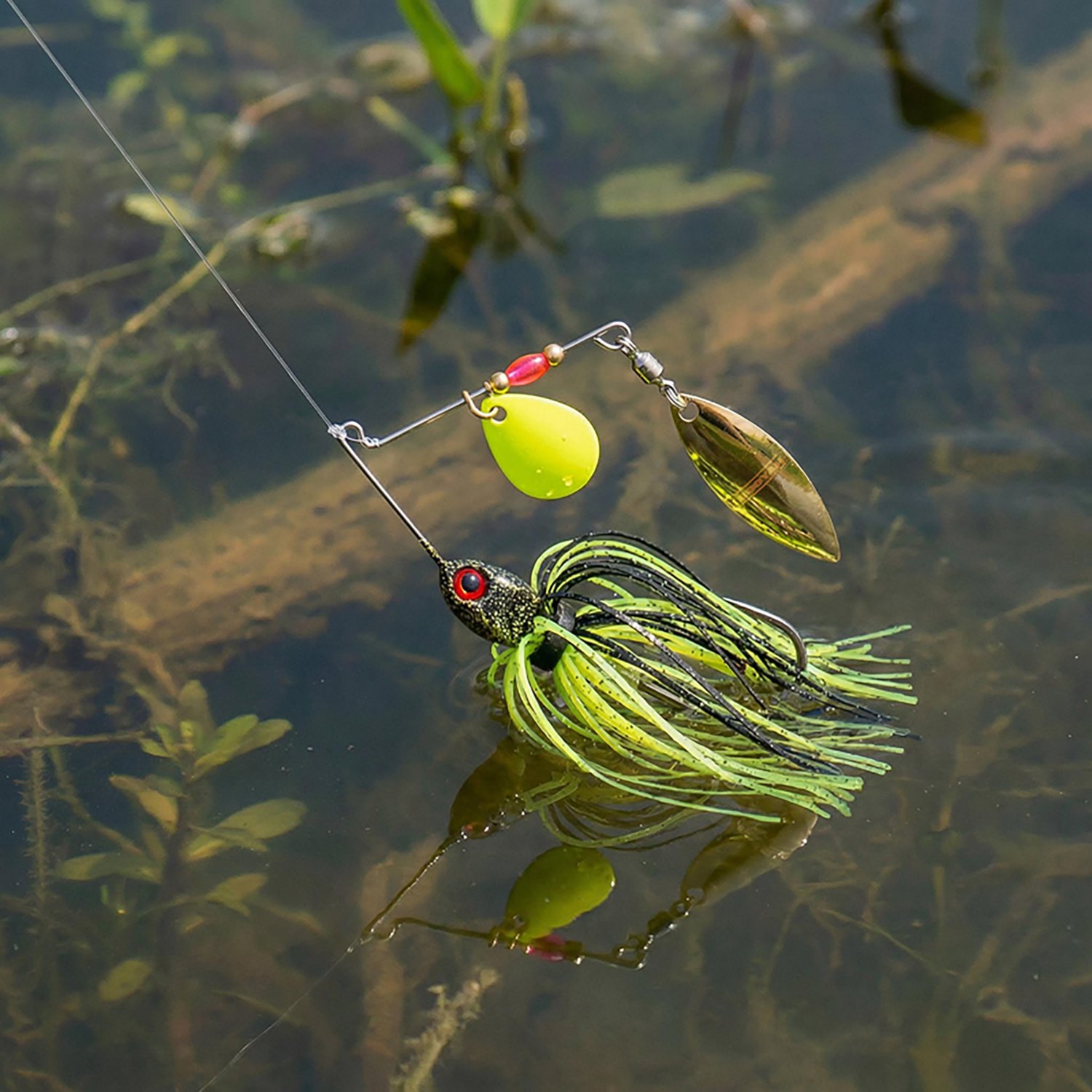 BOOYAH Pond Magic 3/16 oz Tandem Blade Spinnerbait - view number 2