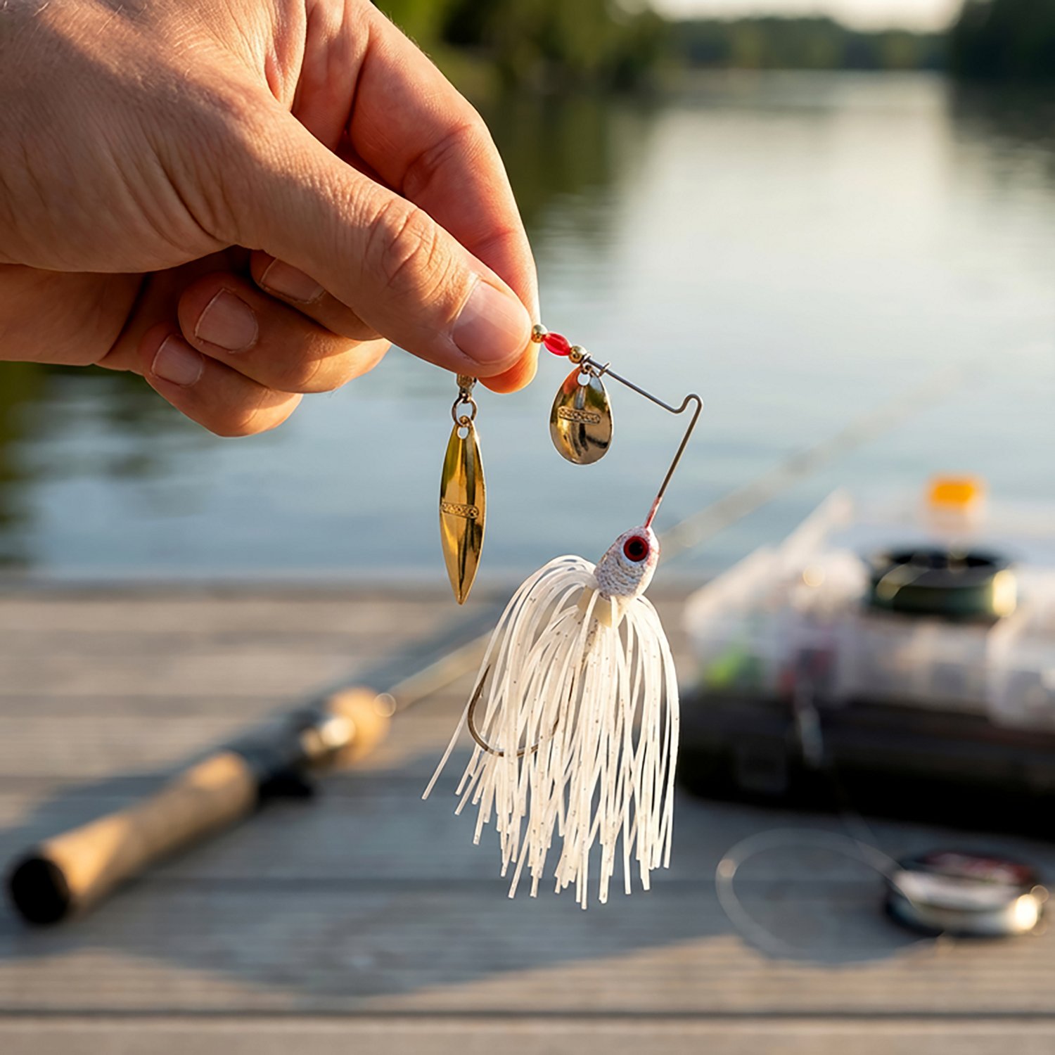 BOOYAH Pond Magic 3/16 oz Tandem Blade Spinnerbait - view number 2