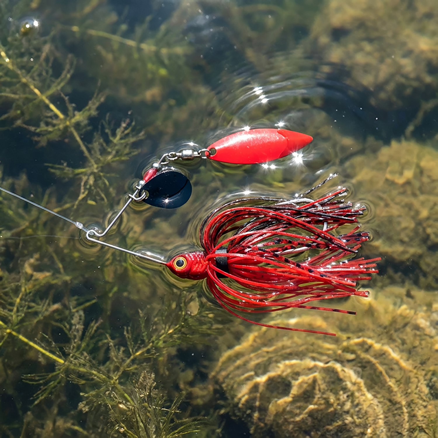 BOOYAH Pond Magic 3/16 oz Tandem Blade Spinnerbait - view number 2