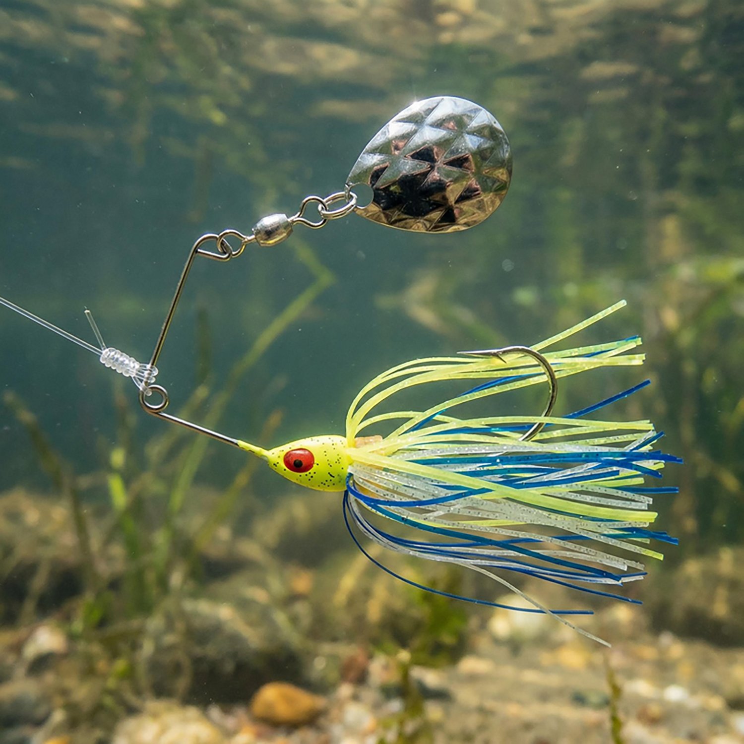 Strike King Mini-King® 1/8 oz Single Colorado Blade Spinnerbait - view number 2