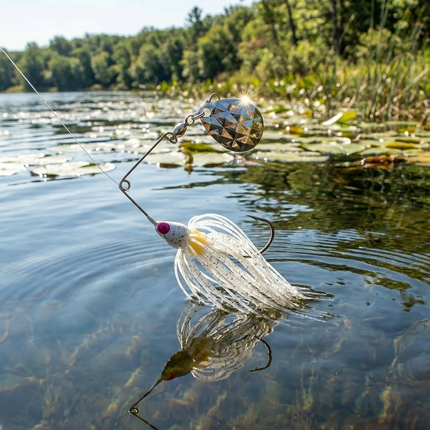 Strike King Mini-King® 1/8 oz Single Colorado Blade Spinnerbait - view number 2