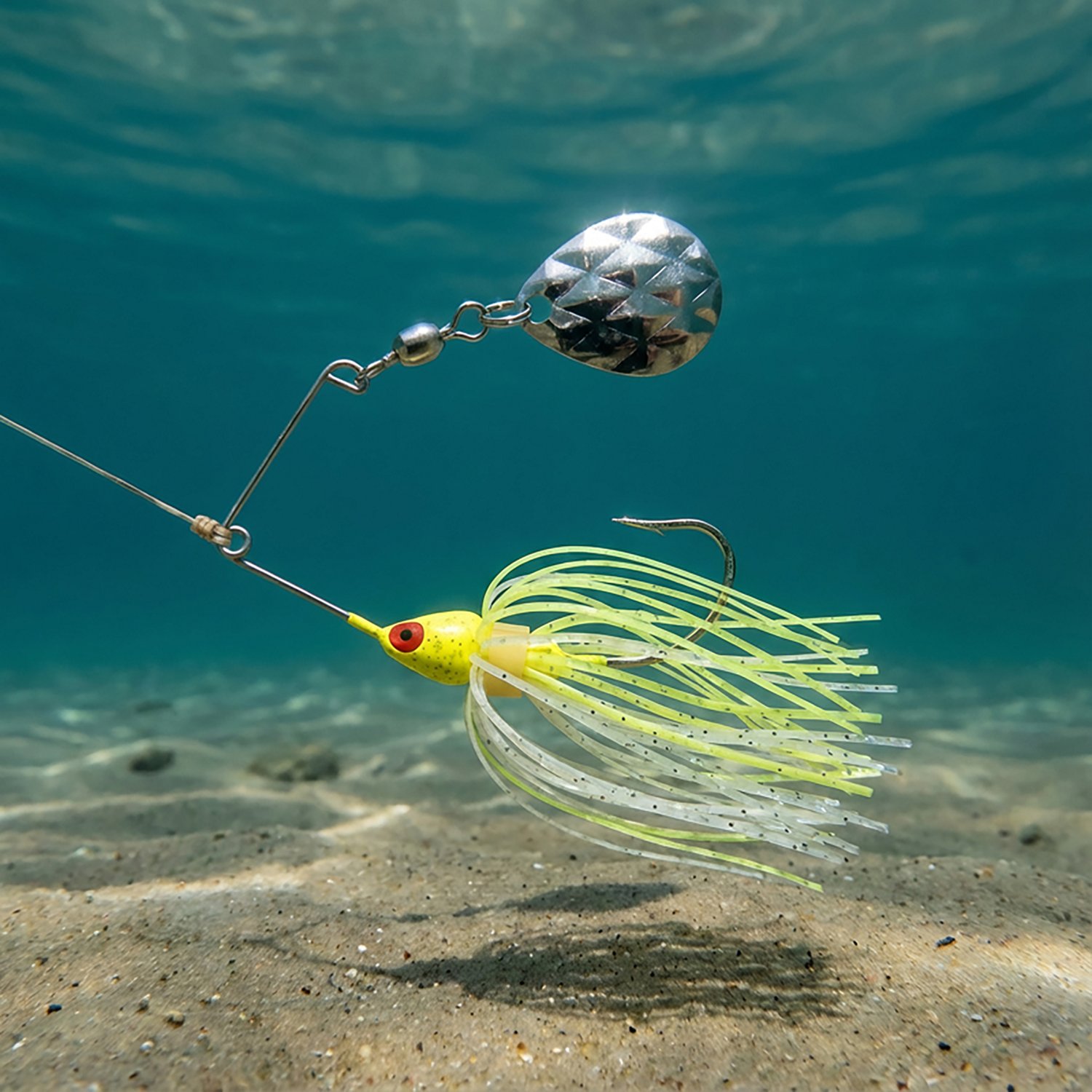 Strike King Mini-King® 1/8 oz Single Colorado Blade Spinnerbait - view number 2