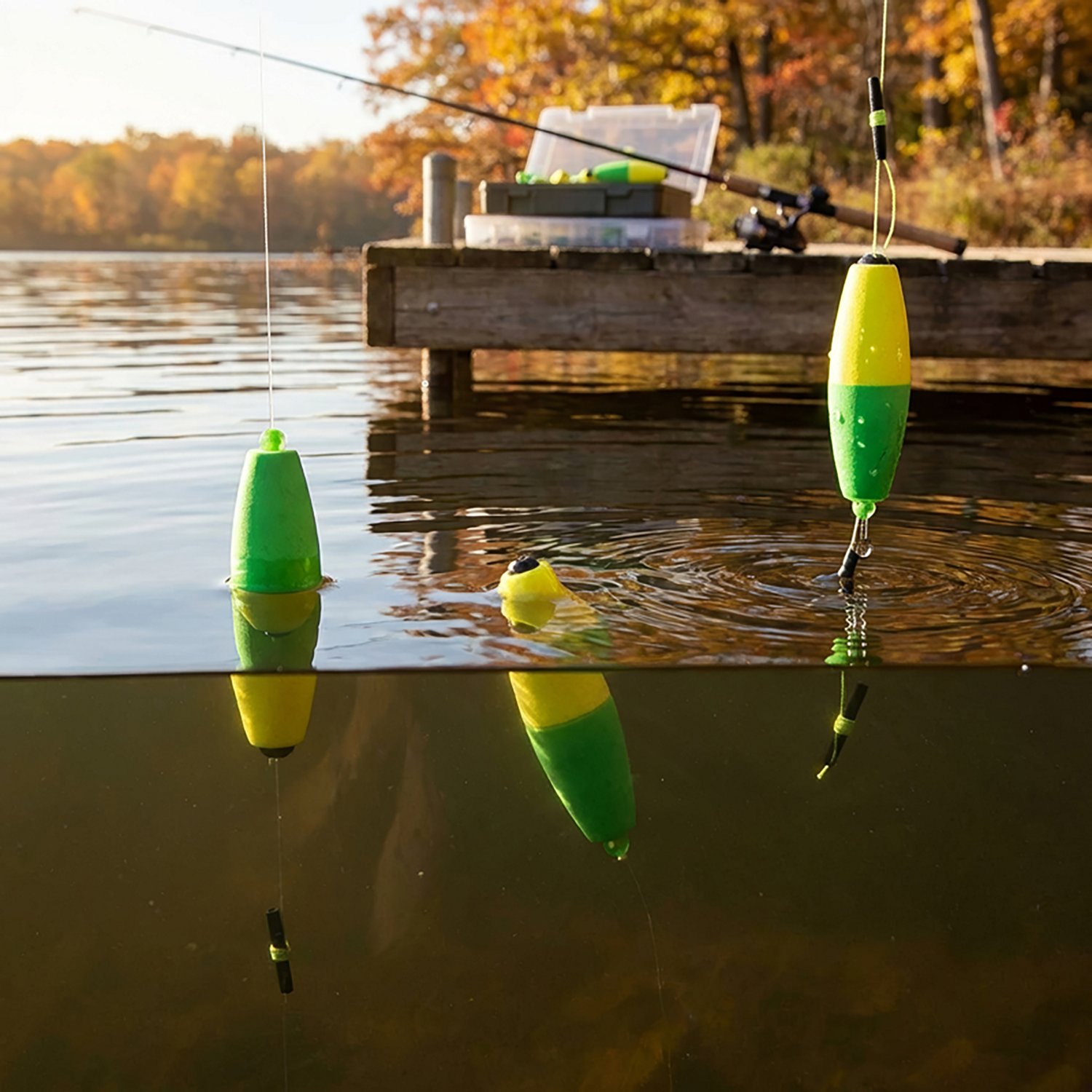 Betts® Mr. Crappie Bobbers 2-1/2" Slippers 3-pack                                                                               - view number 2