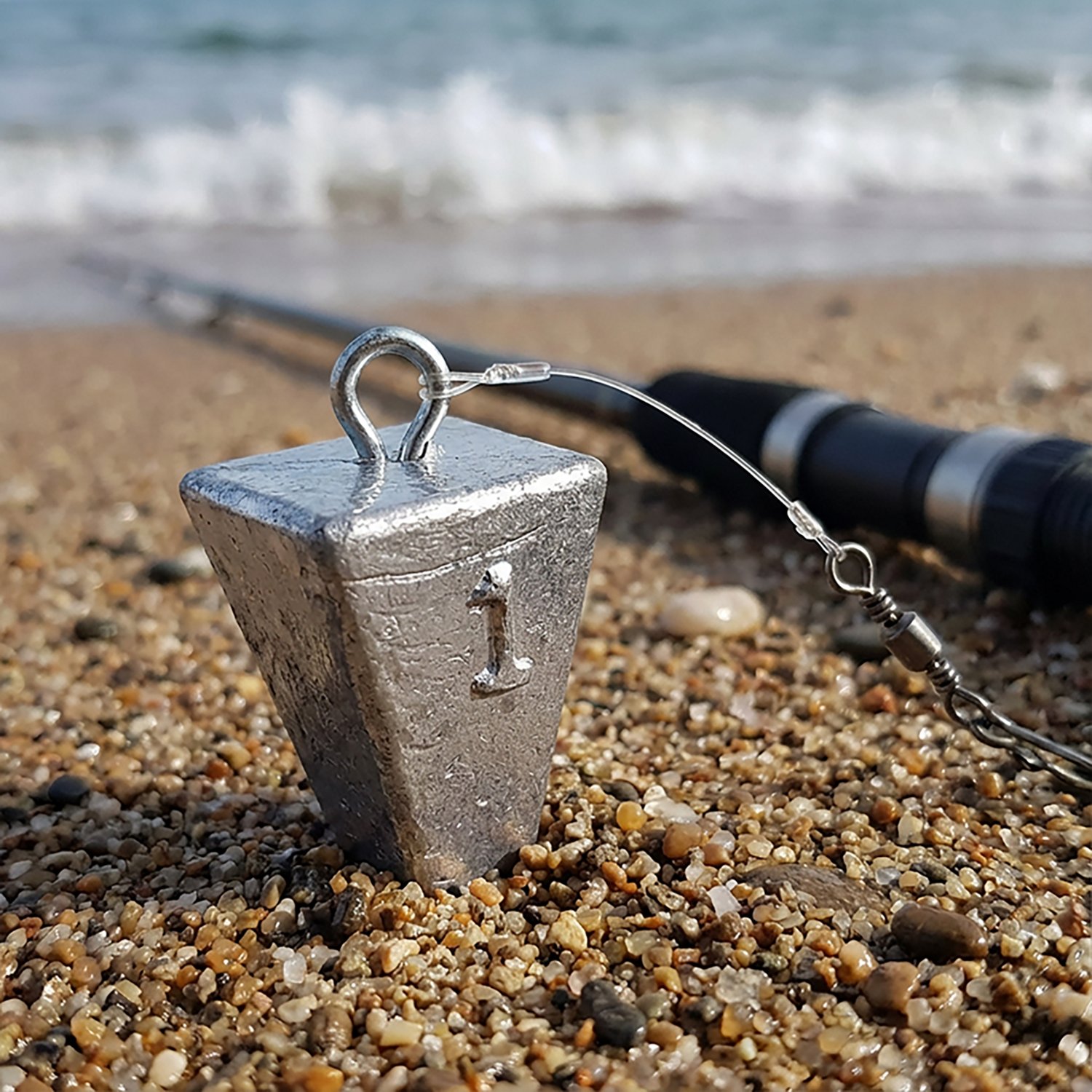 H&H Lure 3 oz. Pyramid Sinkers 3-Pack - view number 2