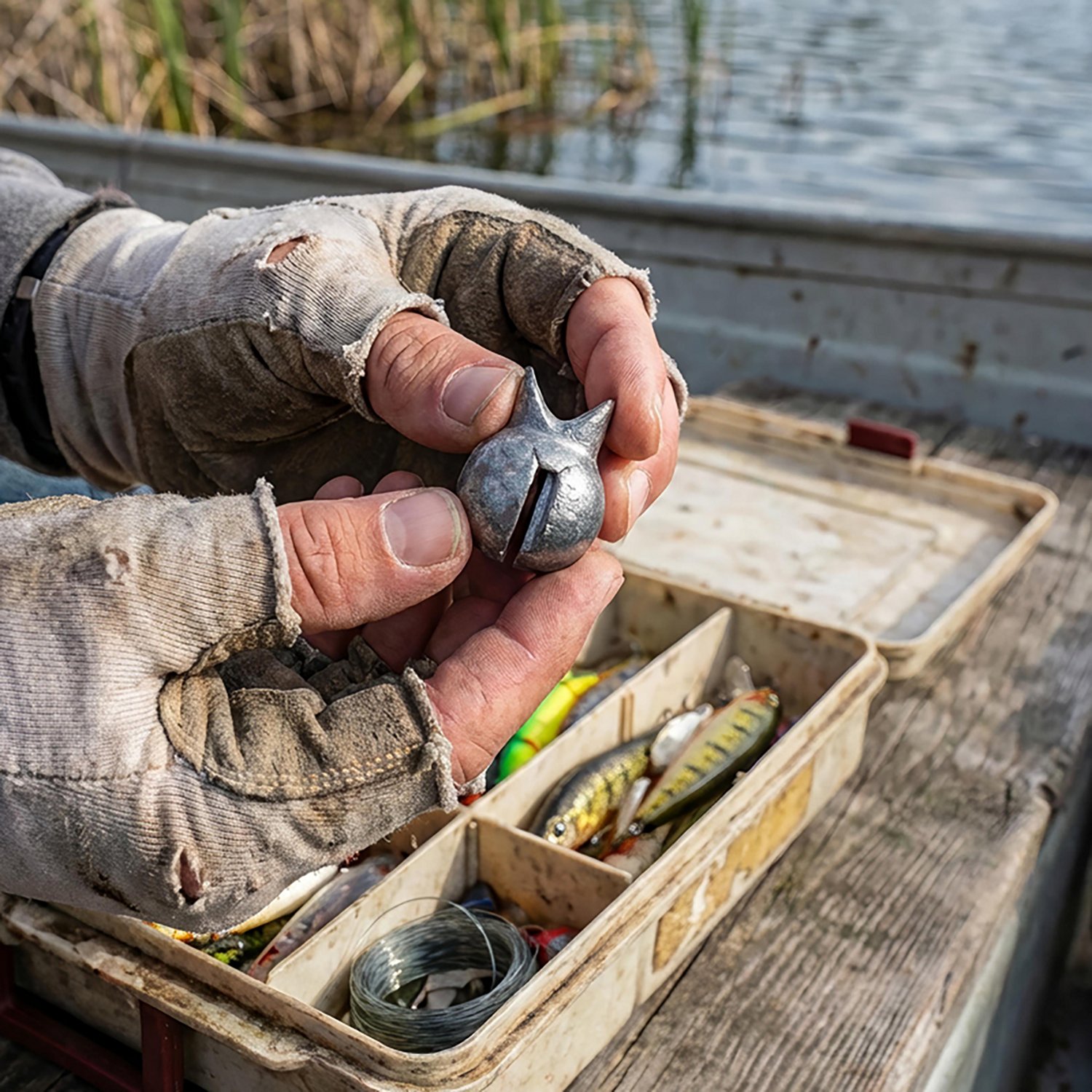 Eagle Claw Removable 3/0 Split-Shot Sinker - view number 2