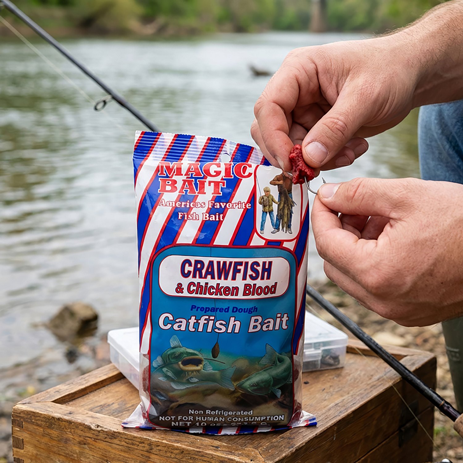 Magic Bait 10 oz. Crawfish and Chicken Blood Catfish Bait - view number 2