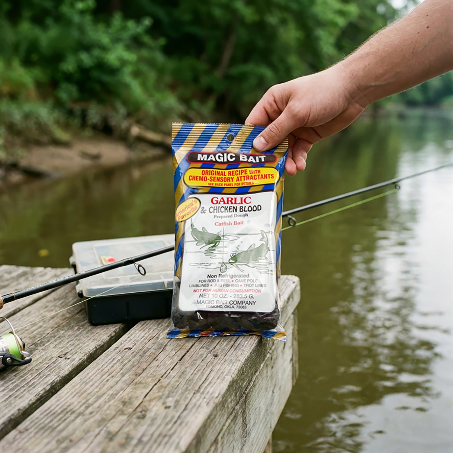 Magic Bait Garlic and Chicken Blood Catfish Bait - view number 2