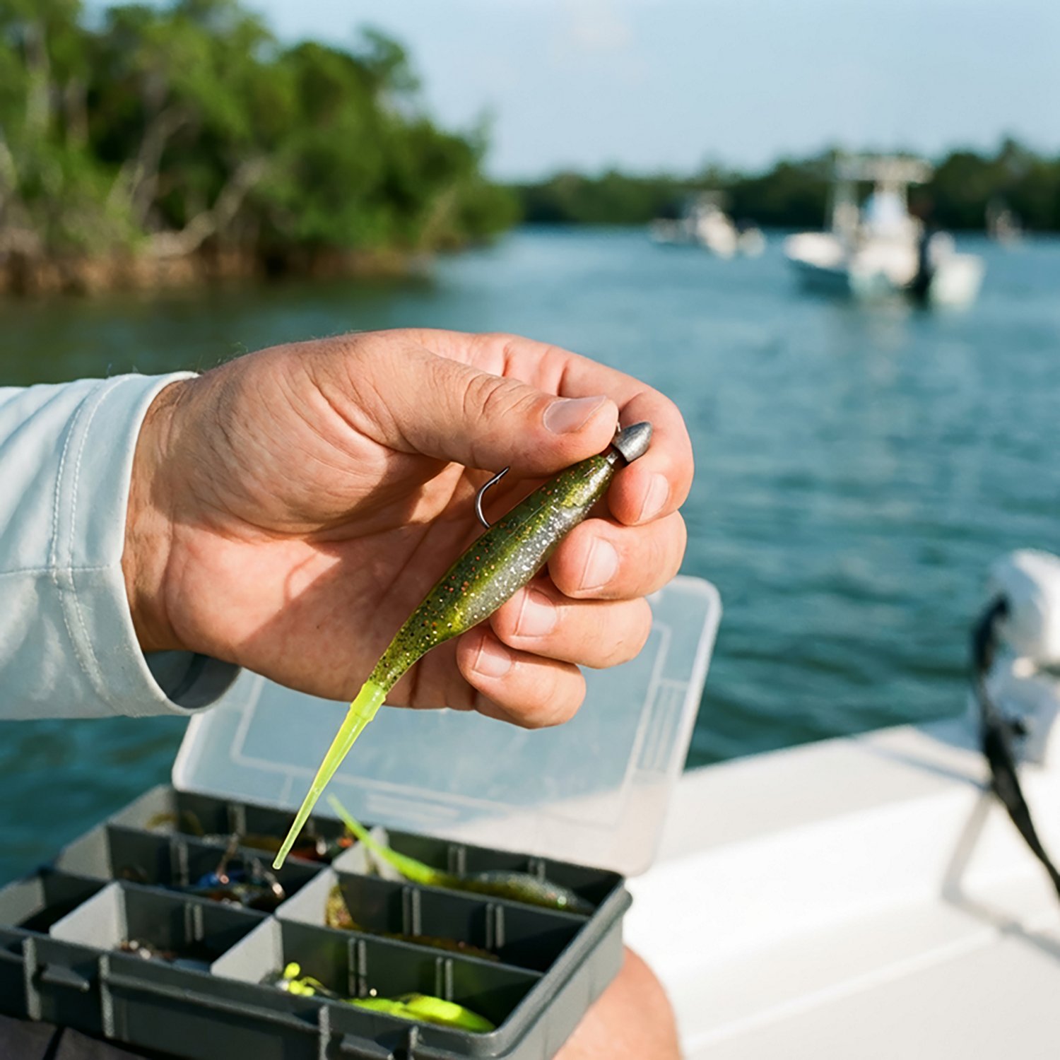 Bass Assassin Lures Saltwater Shad Assassin 5" Lure 8-Pack                                                                       - view number 2