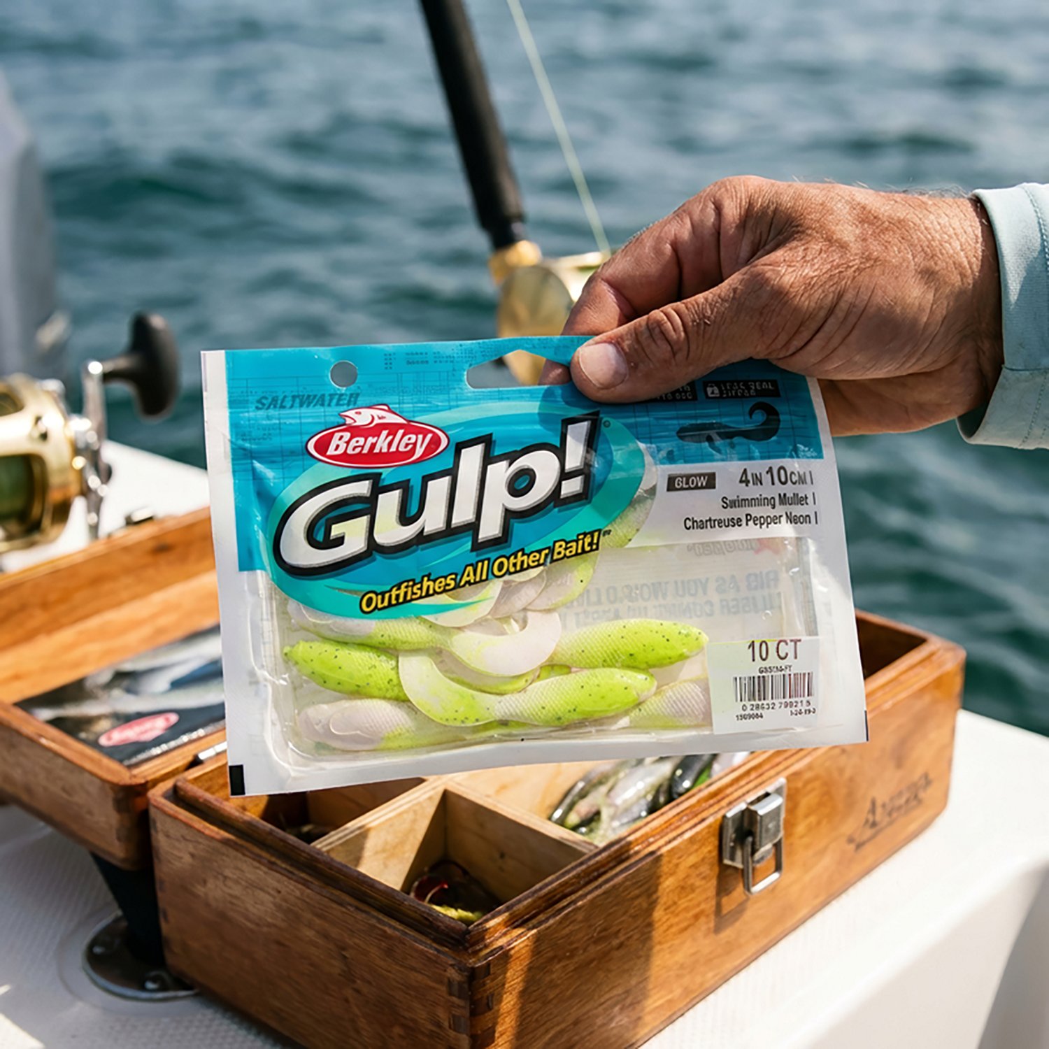 Berkley Gulp 4 in Swimming Mullet Baits 10-Pack - view number 2