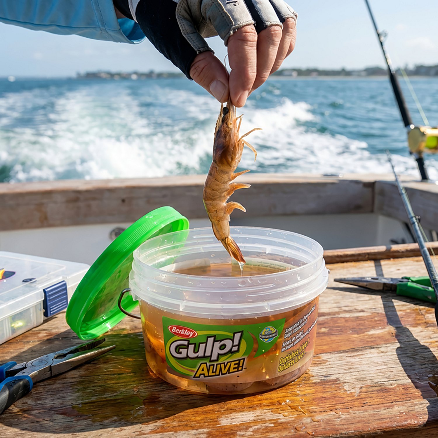 Berkley® Gulp!® Alive!™ 4" Shrimp Small Bucket - view number 2