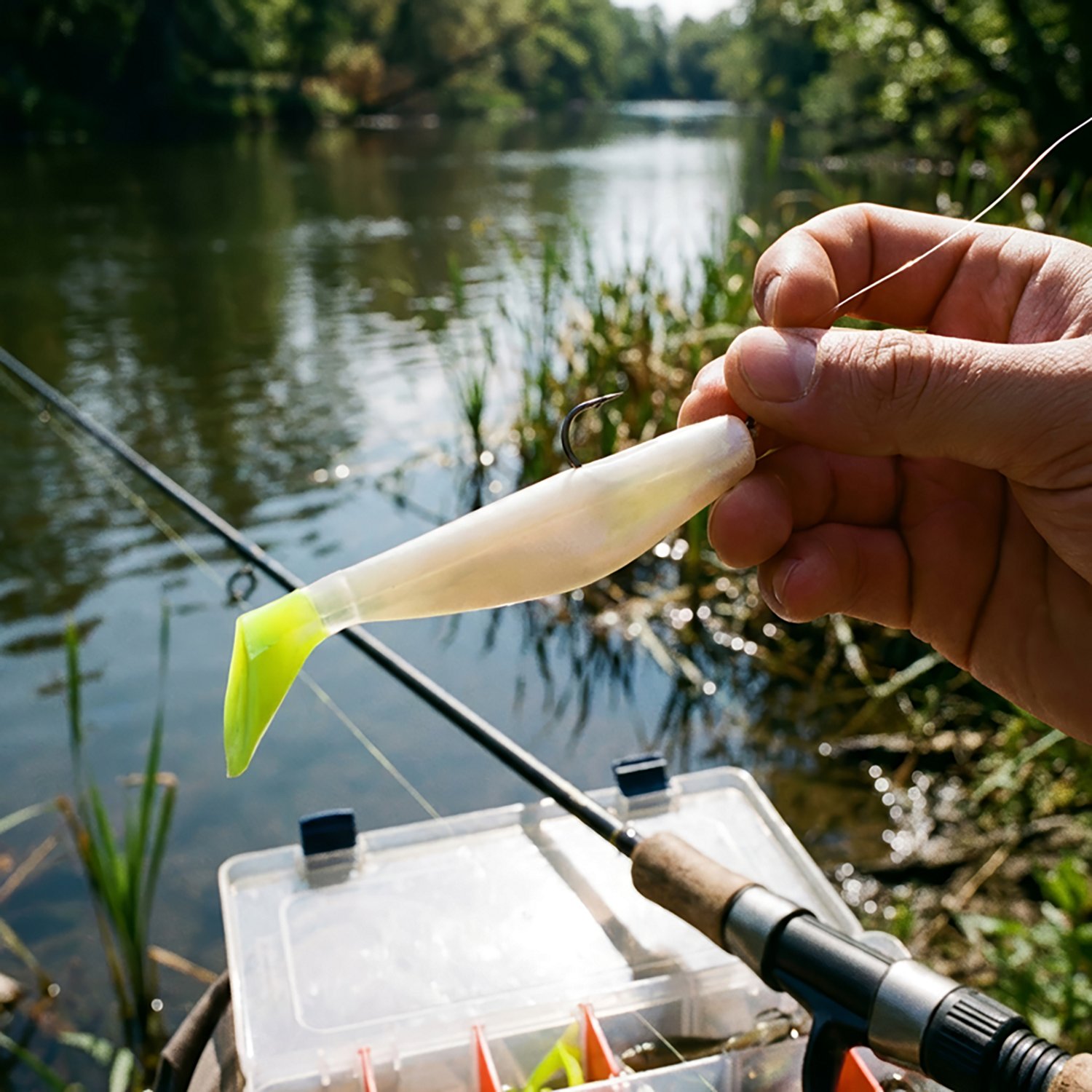 Norton Lures Bull Minnow 3-3/4 in Unrigged Plastic Swimbaits 8-Pack                                                              - view number 2