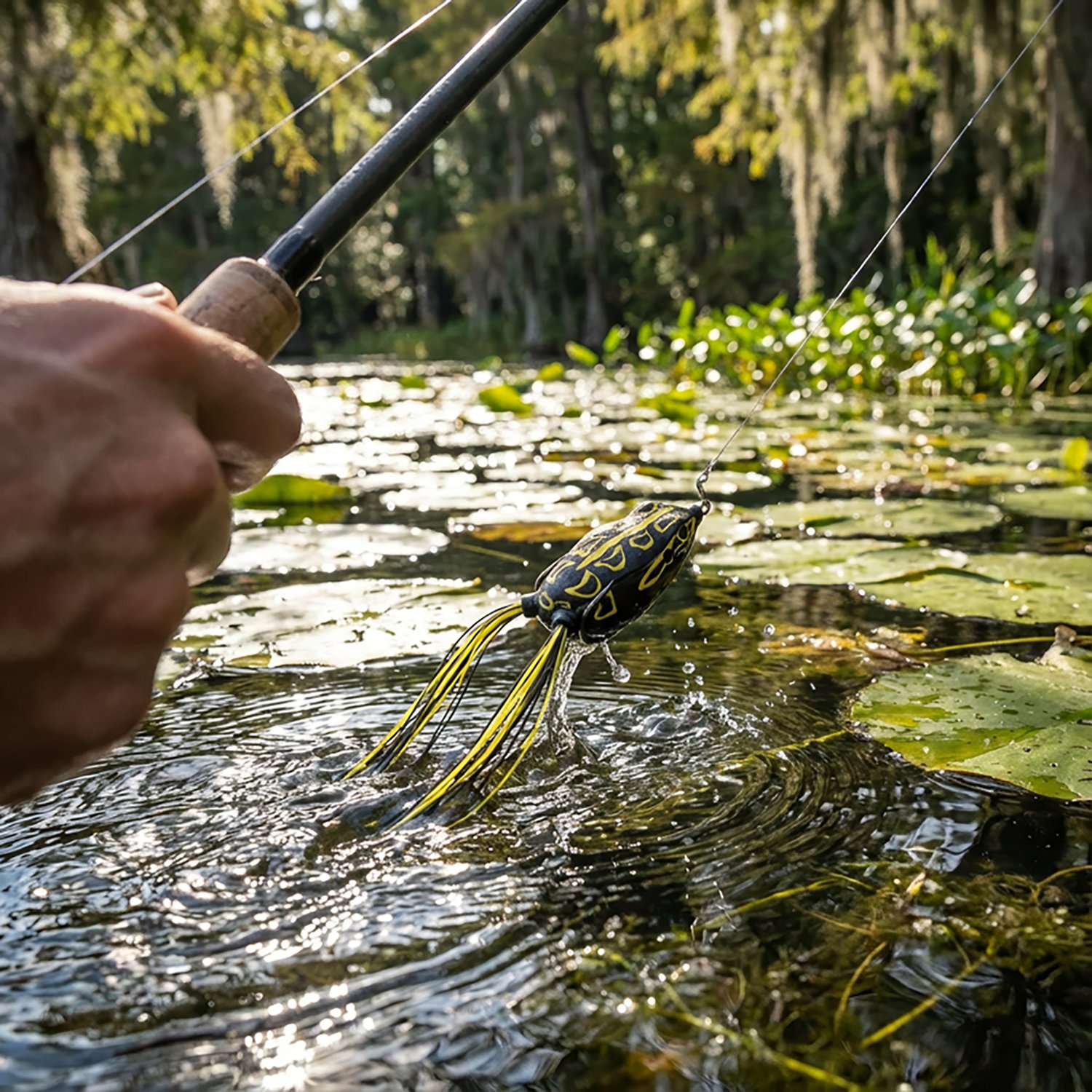 SPRO Bronzeye 2-1/2" Topwater Frog Bait - view number 2