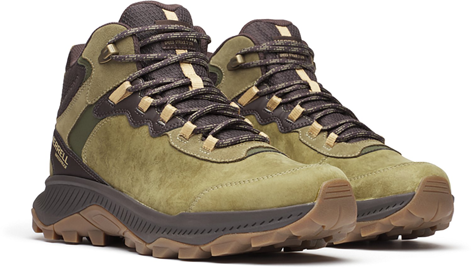 Merrell Men’s Speed Strike 2 Leather Mid Waterproof Hiking Boot - view number 3