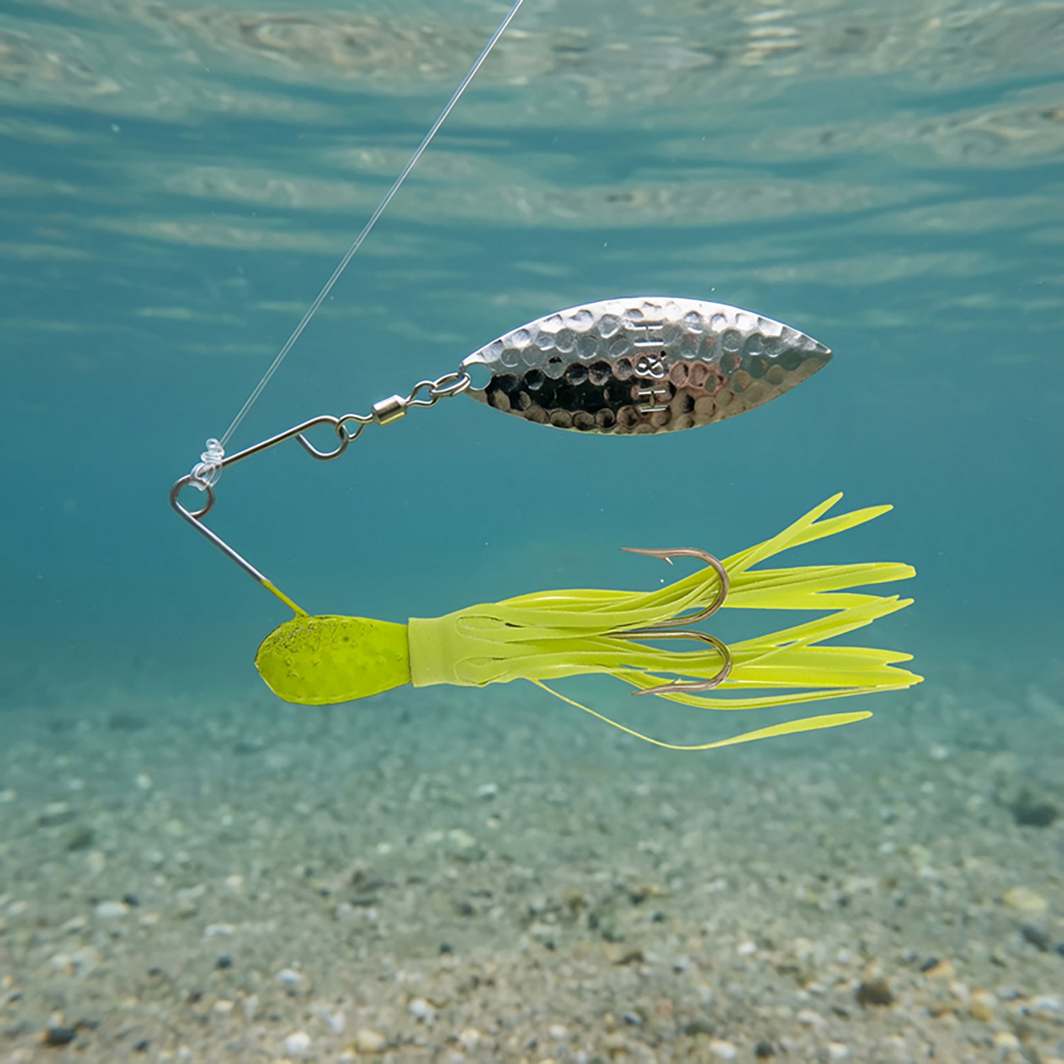 H&H Lure 3/8 oz Single Willow Blade Spinnerbait                                                                                  - view number 2