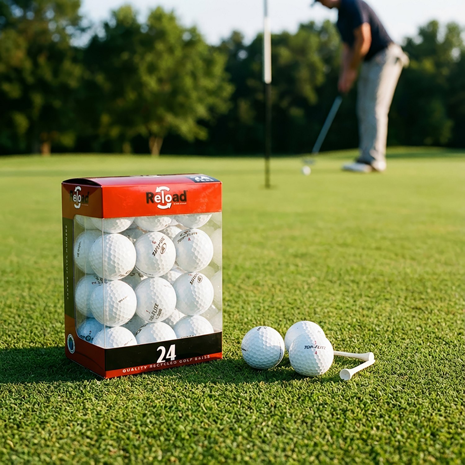 Reload™ Optic Color Value Brands Recycled Golf Balls 24-Pack                                                                   - view number 2