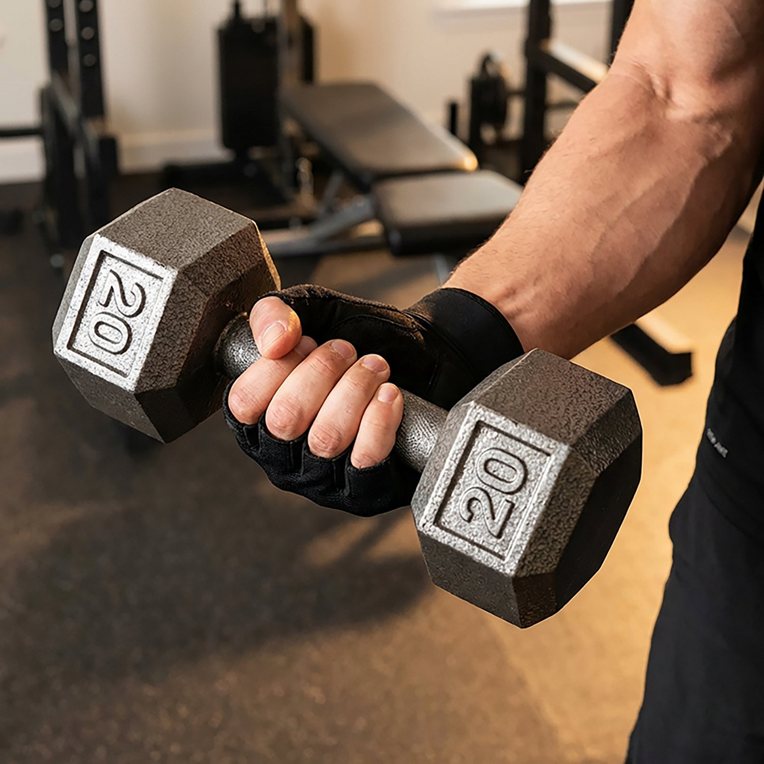 CAP Barbell 20 lb. Solid Hex Dumbbell - Single - view number 4