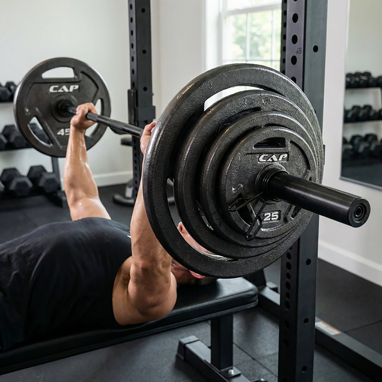 CAP Barbell 210 lb. Hand Grip Plate Set - view number 2